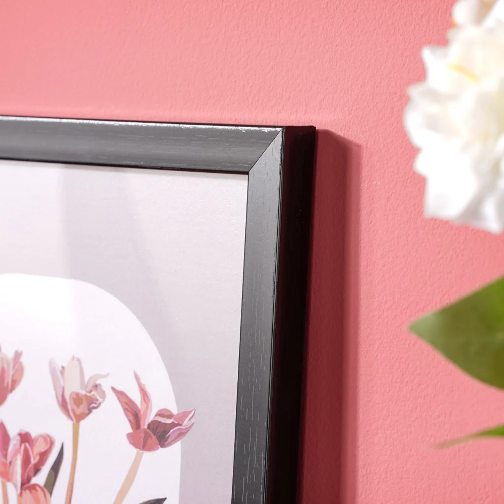 Flower In Vase Framed Wall Art 13x9 Inch - Image 7