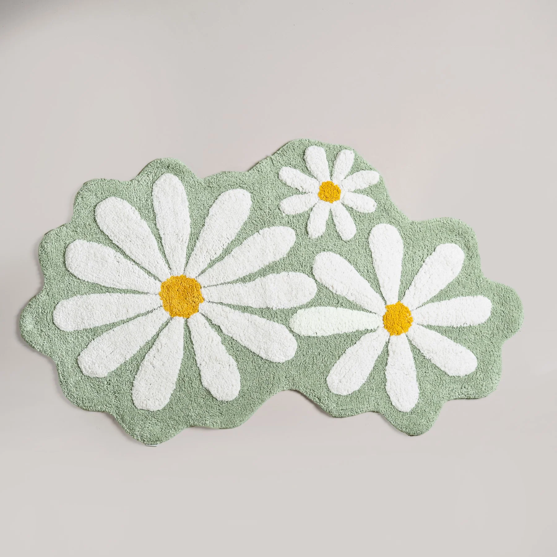 Flower Power Anti Slip Cotton Floor Mat 105x53cm - Image 8