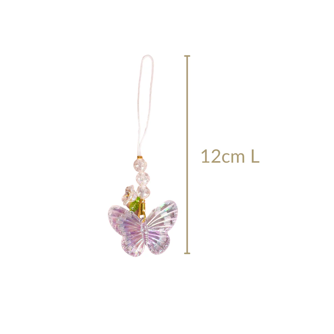 Flutter And Shine Butterfly Phone Charm - Image 4