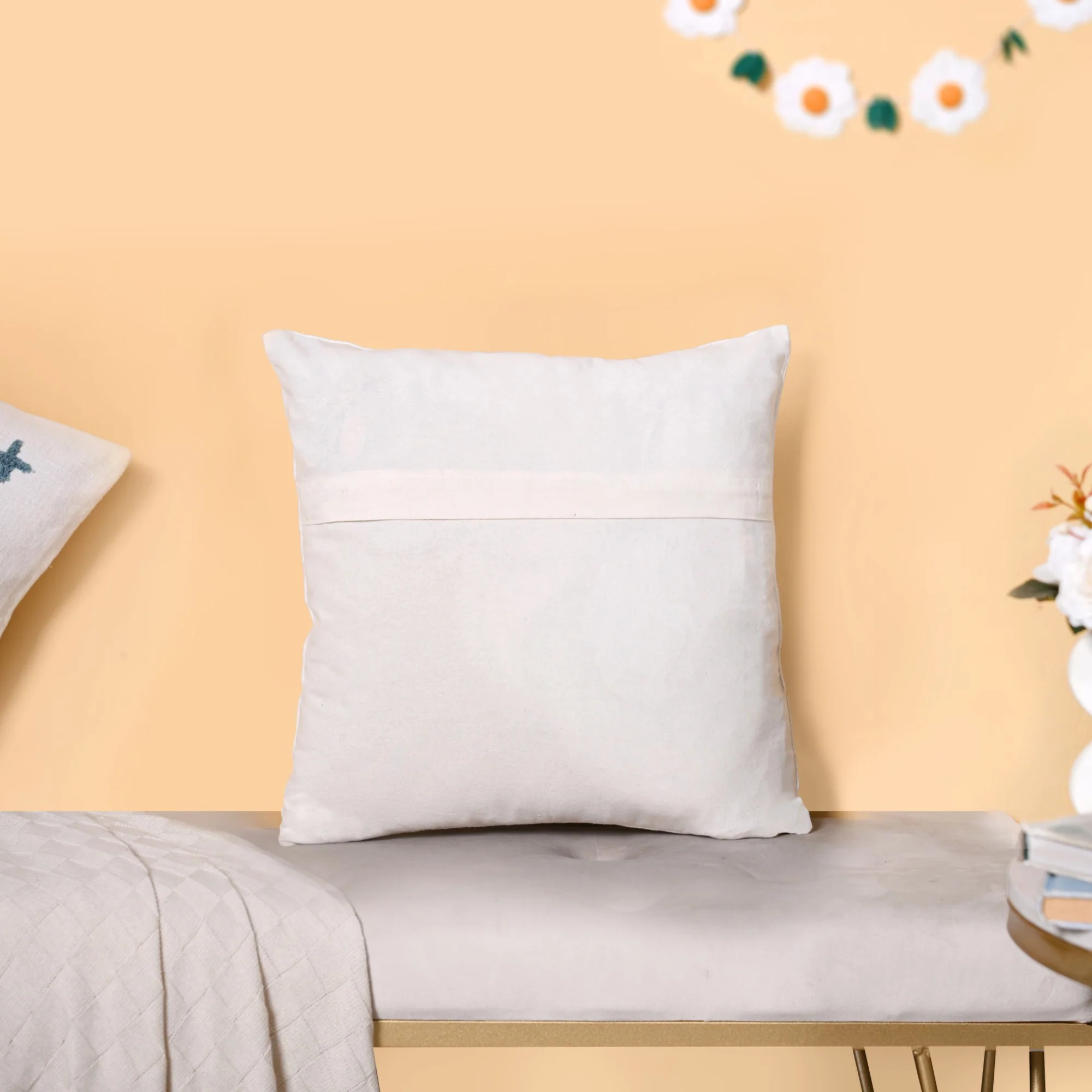 Forest Friends Embroidered Cushion Cover Set Of 2 40x40cm - Image 8