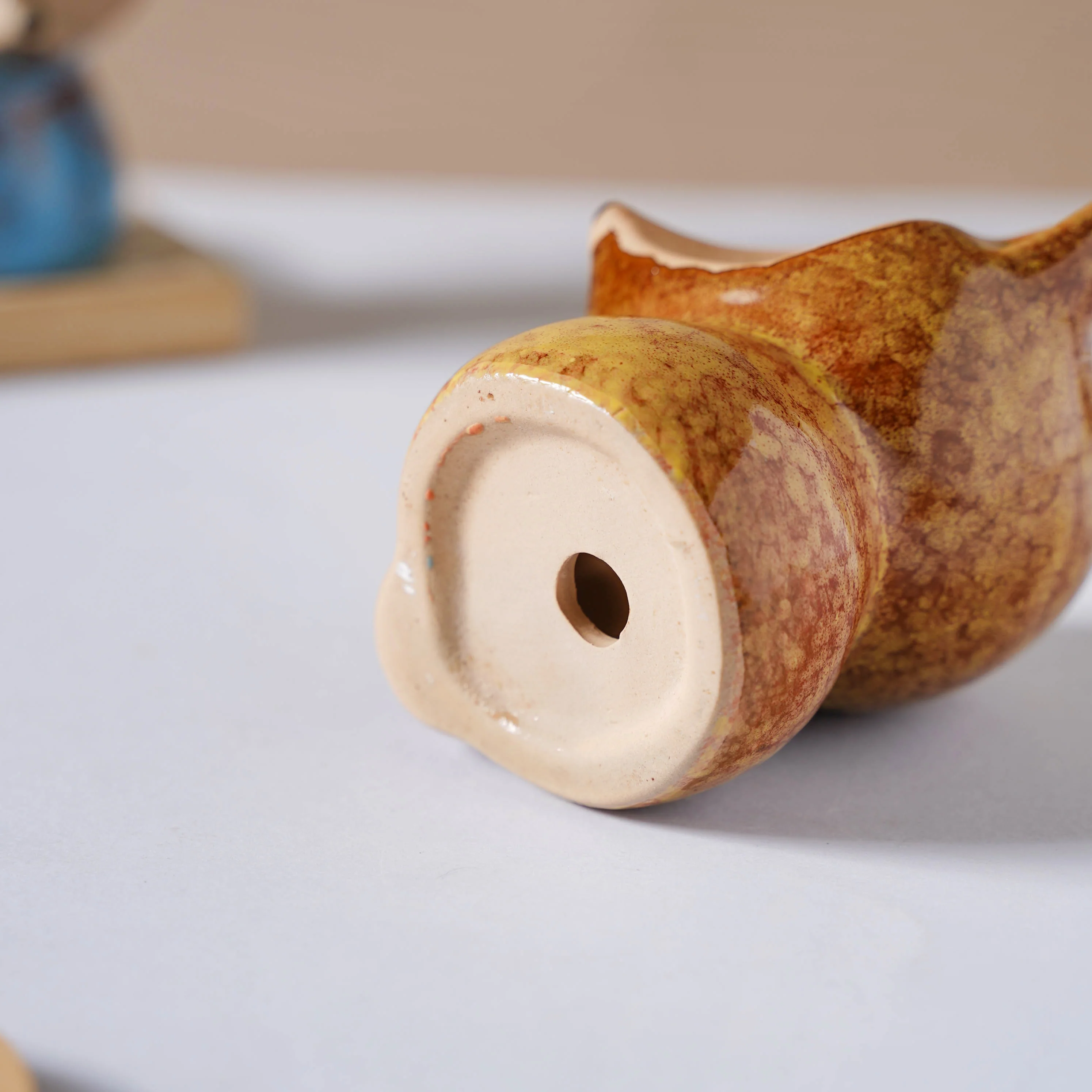 Foxy Ceramic Planter Brown - Image 8