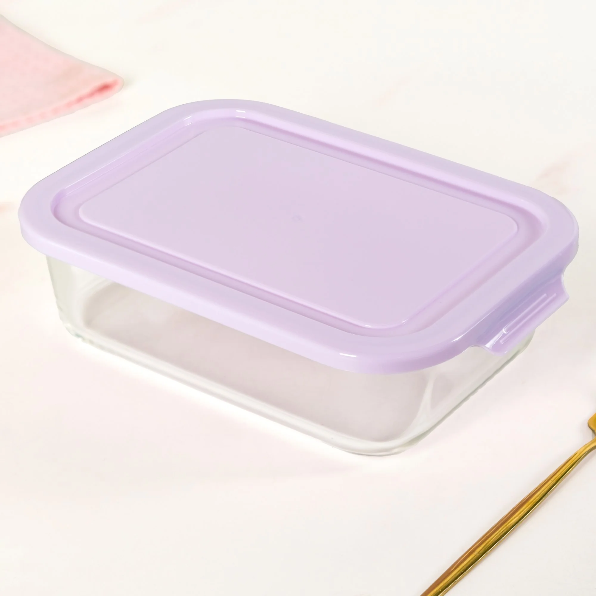 Freshlock Meal Prep Rectangular Storage Box Set Of 4 S 370ml M 600ml L 1000ml XL 1500ml - Image 6