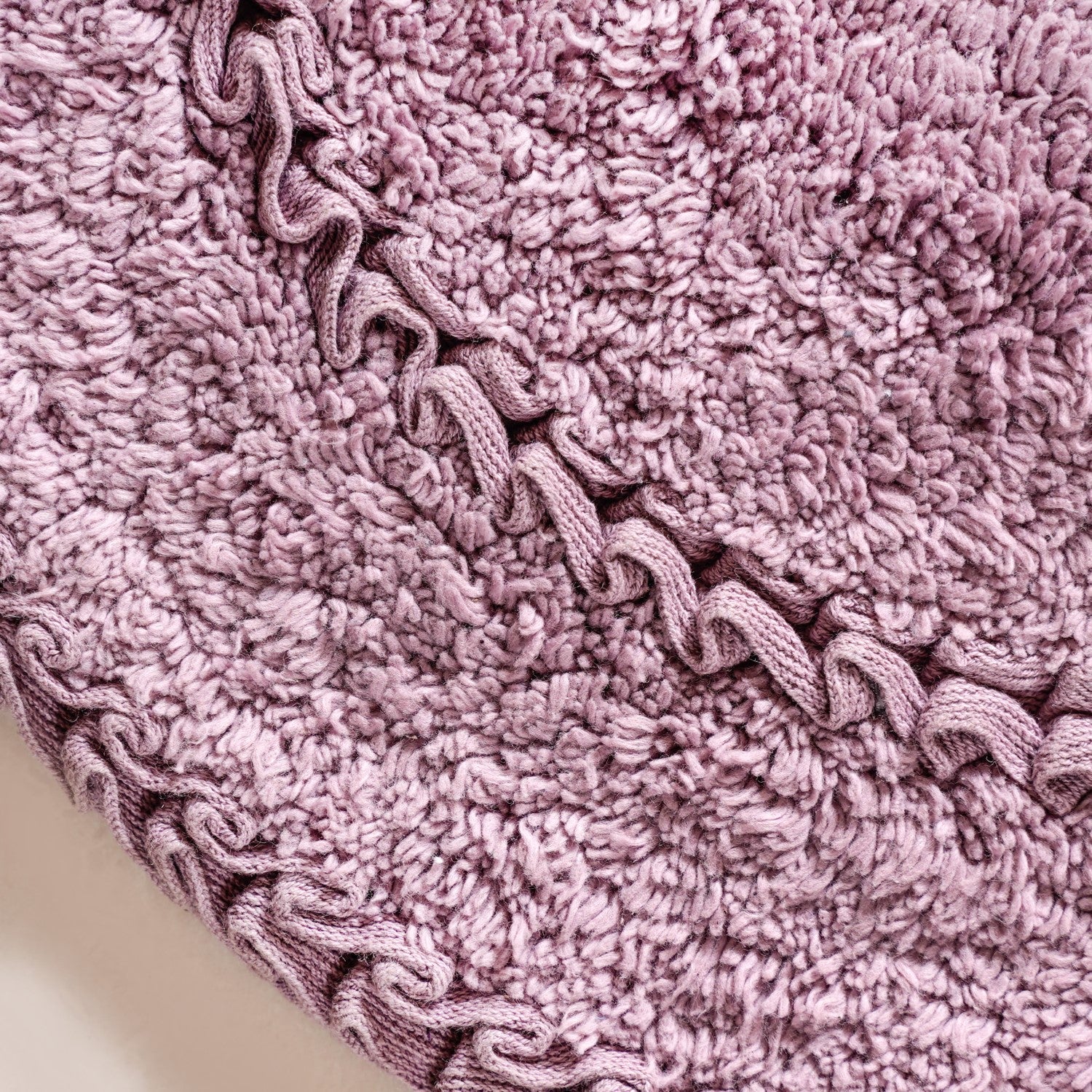 Frilled Design Soft Floor Mat Set Of 2 24x16 Inch - Image 3