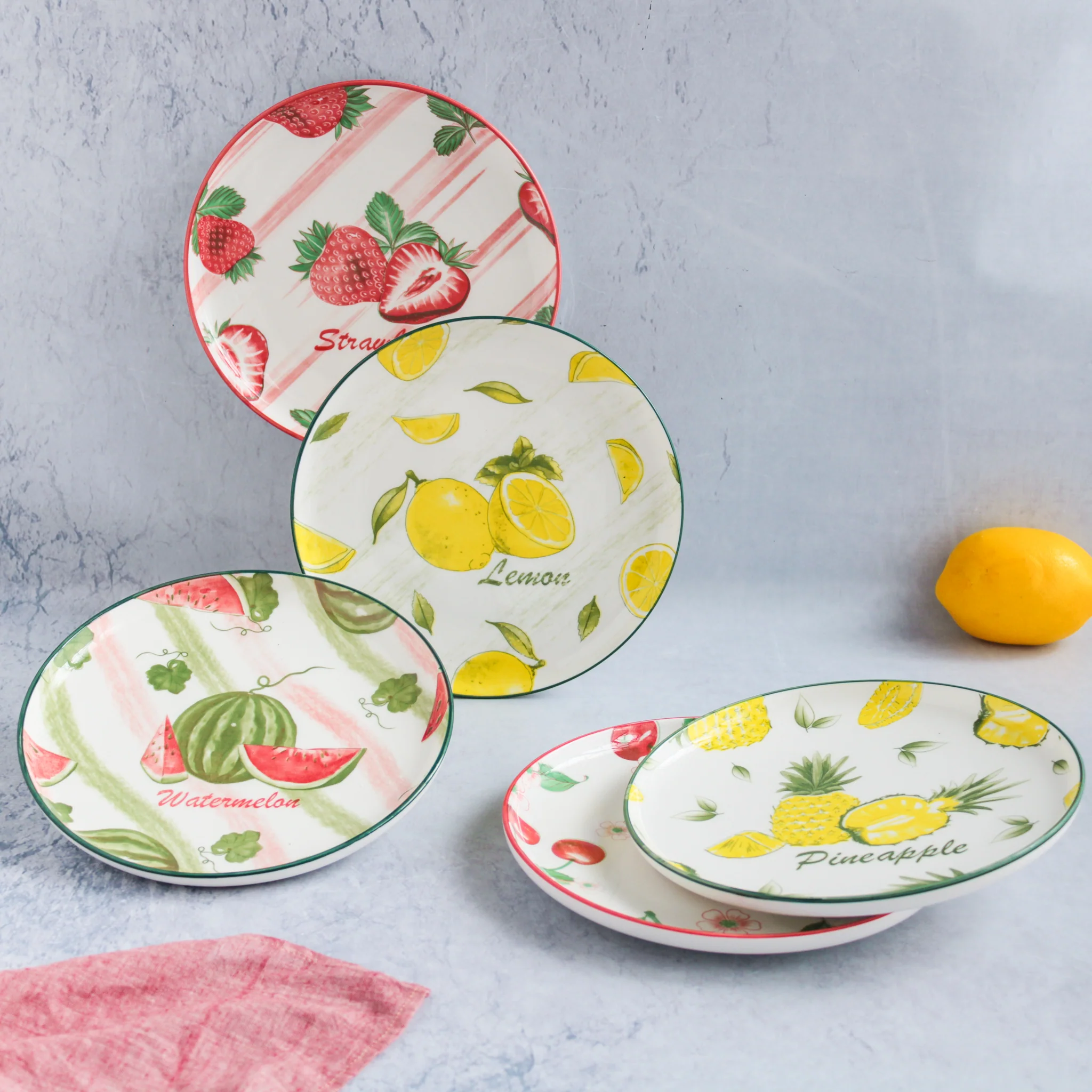 Fruit Design Plate - Image 5