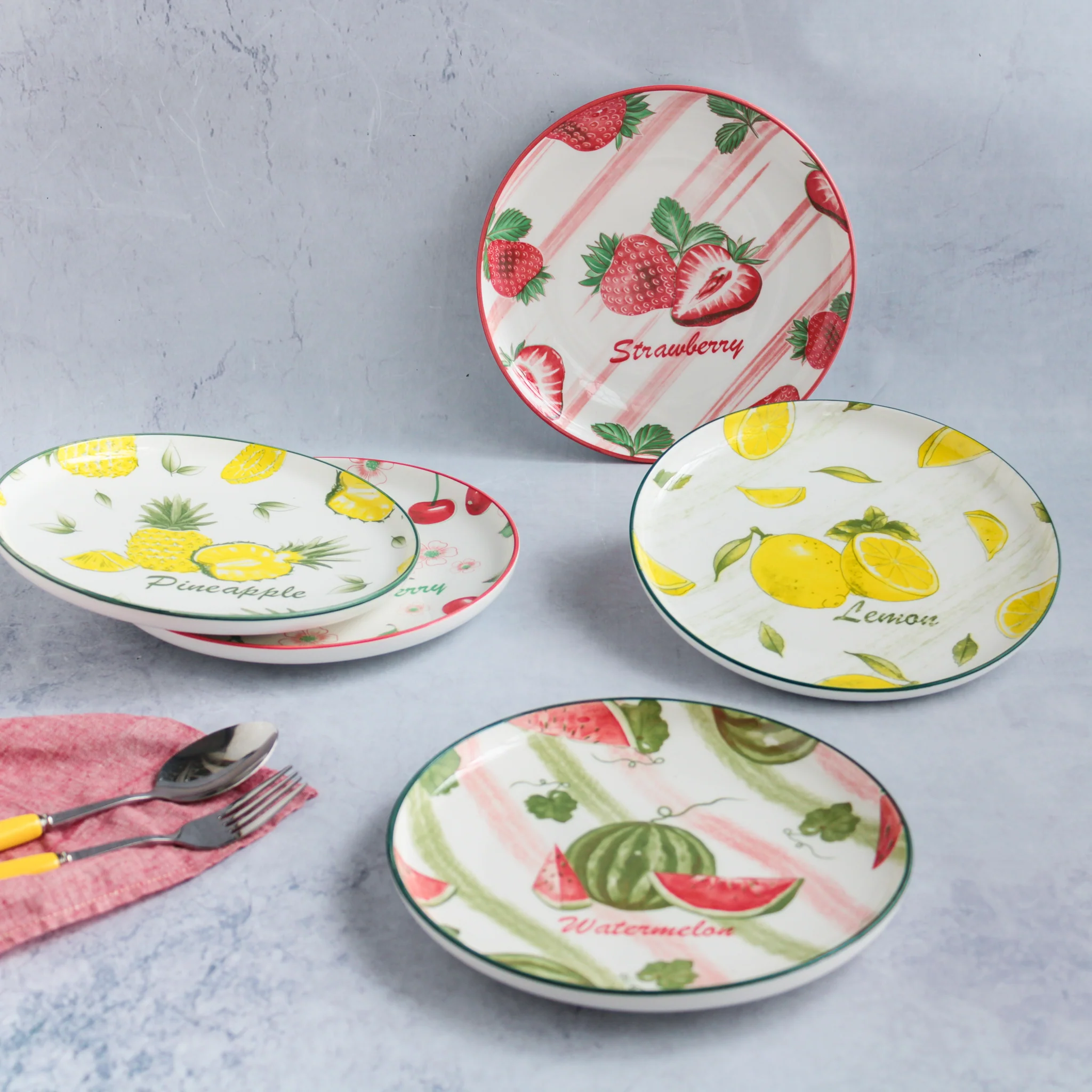 Fruit Design Plate - Image 9