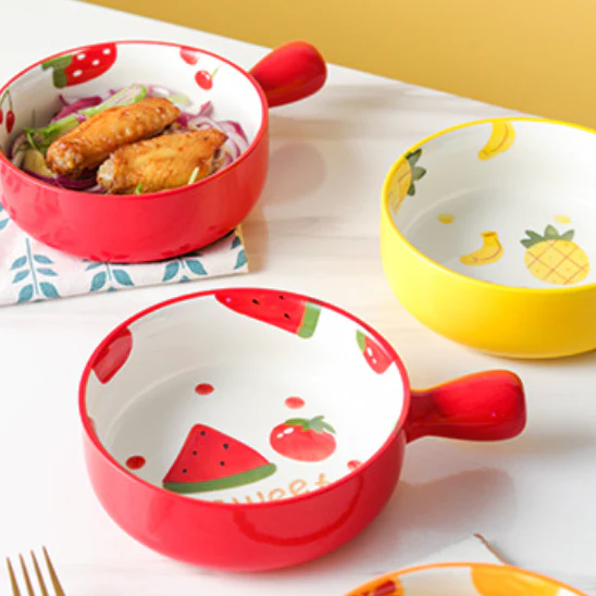 Fruit Dish With Handle - Image 8