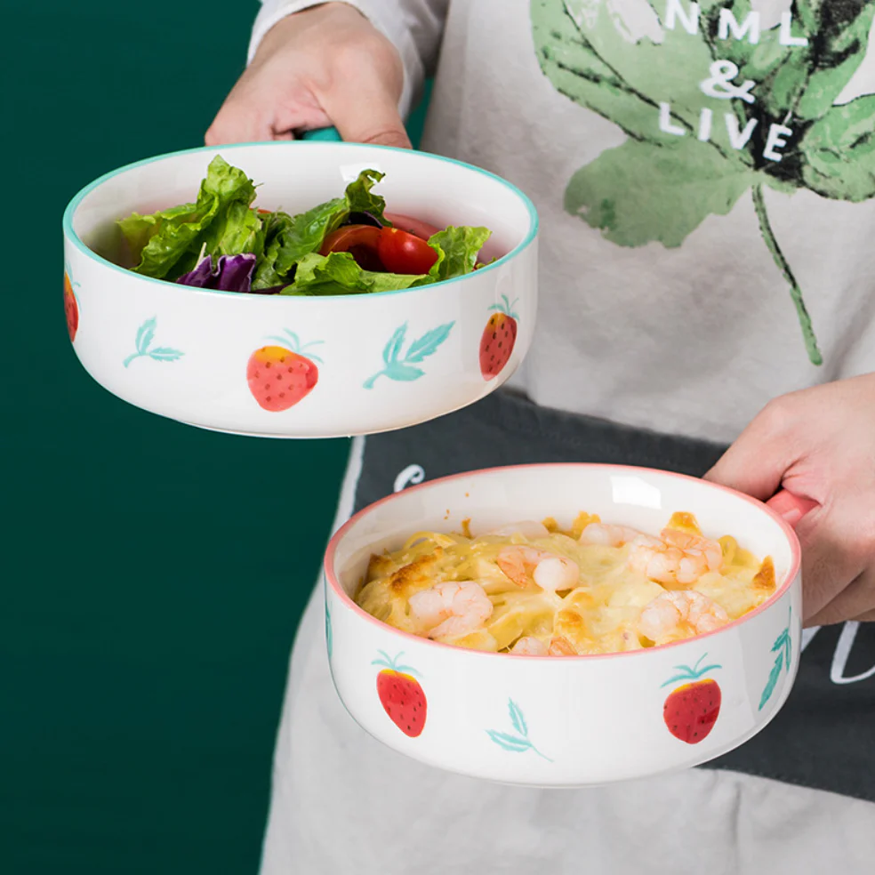 Fruit Printed Bowl - Image 2