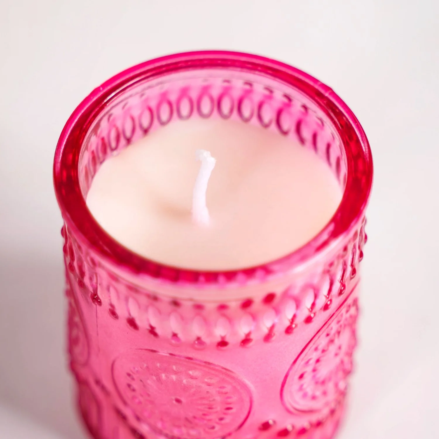 Fruity Florals Scented Candle Jars Set Of 4 With Gift Box - Image 6