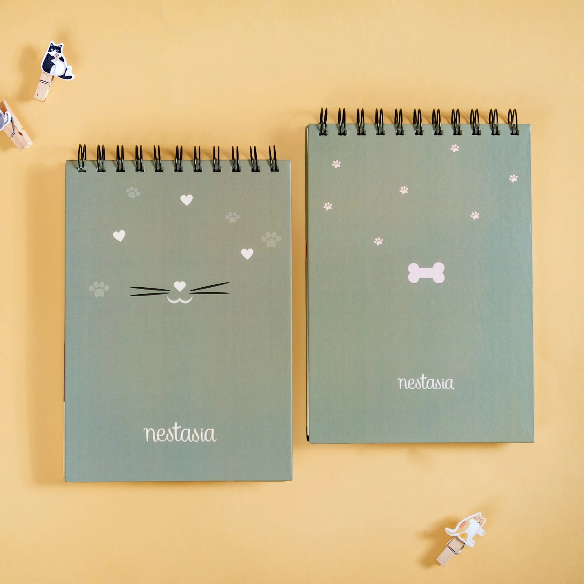 Furry Friends Spiralbound Planner Set Of 2 - Image 6