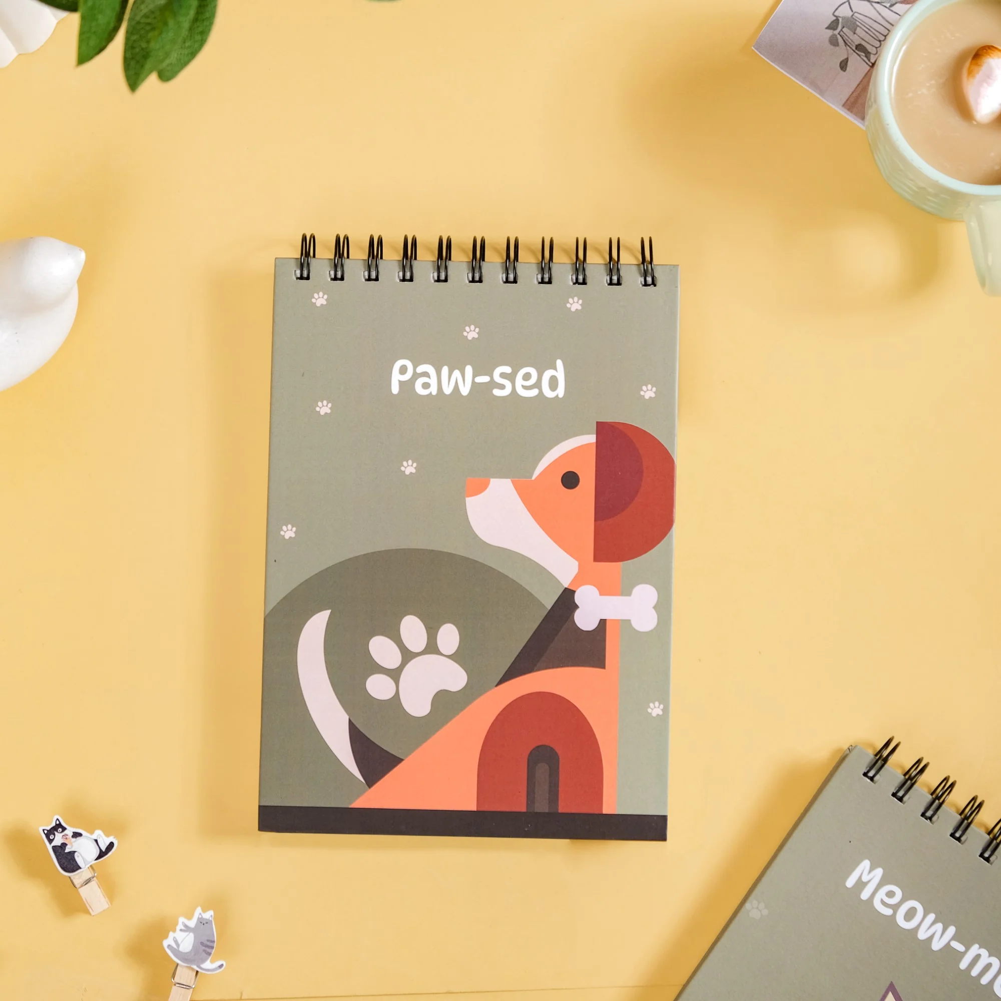 Furry Friends Spiralbound Planner Set Of 2 - Image 7