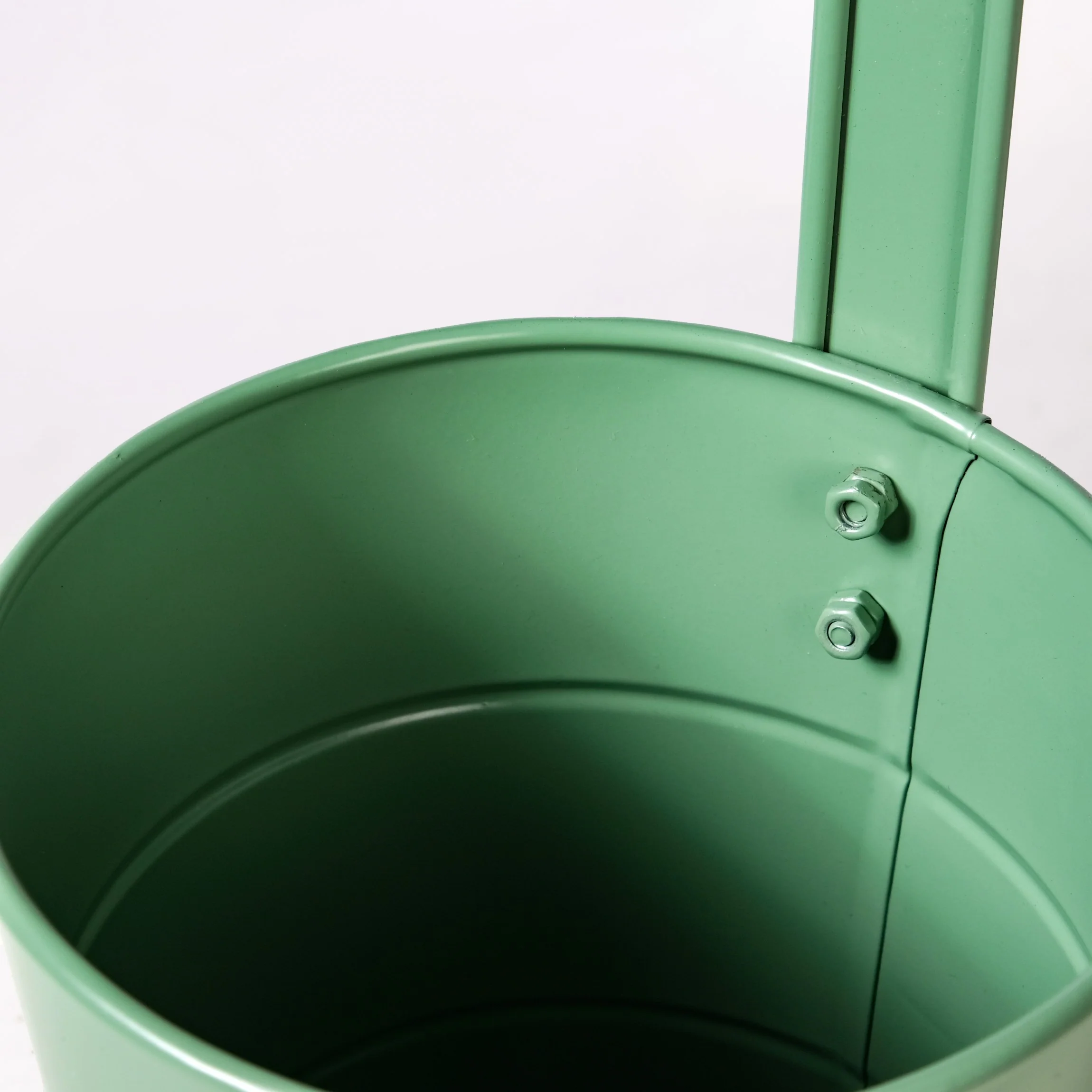 Garden Muse Hanging Flower Bucket Set Of 3 Sage Green - Image 9