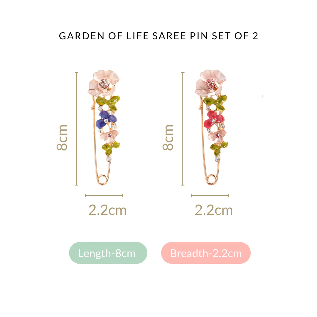 Garden Of Life Brooch Pin Set of 2 - Image 4
