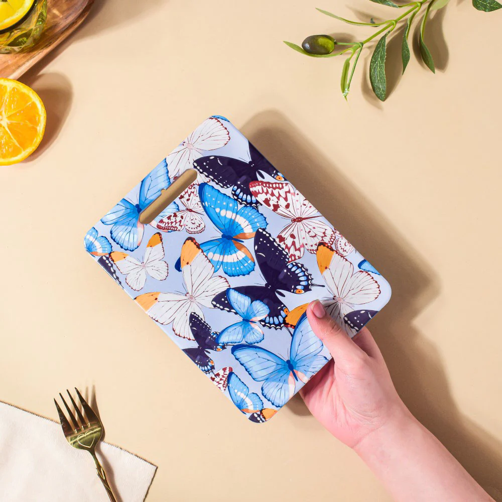 Gardenia Butterfly Platter 7.5 Inch - Image 2