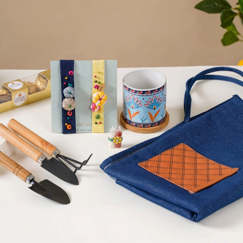 Gardening Sustainable Seeds Rakhi Hamper Set Of 6