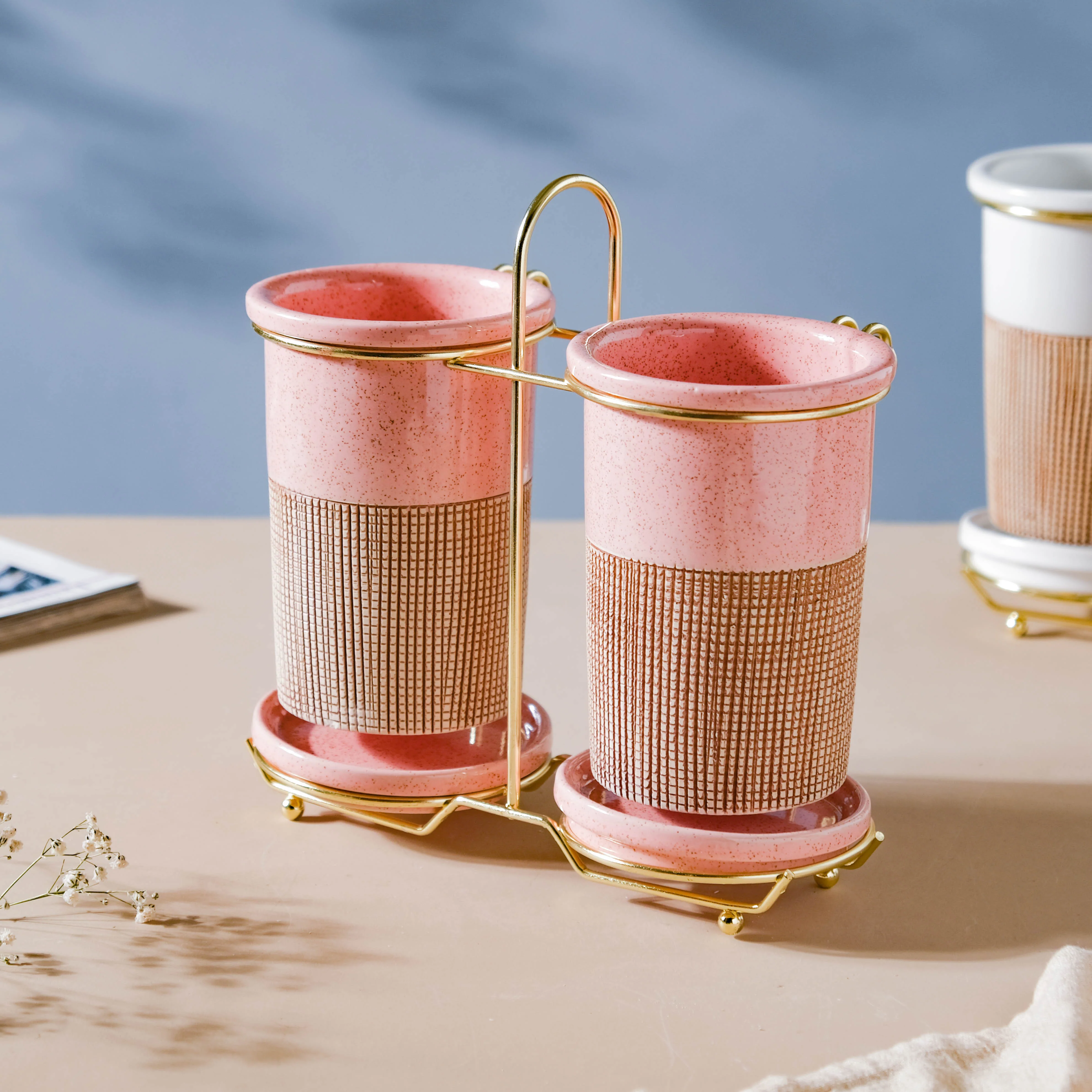 Gemini Twin Tumbler Set Of 2 Pink - Image 6