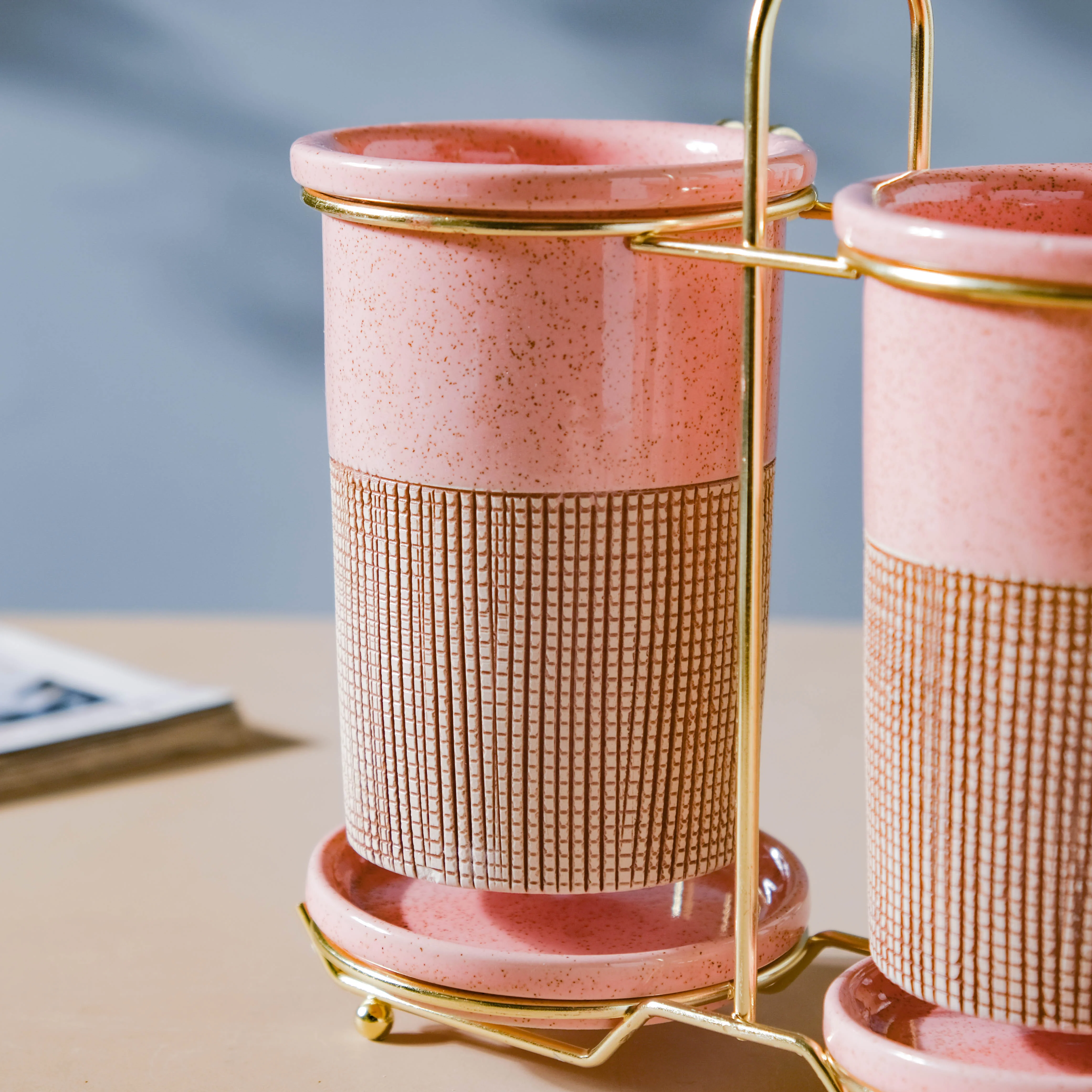 Gemini Twin Tumbler Set Of 2 Pink - Image 7