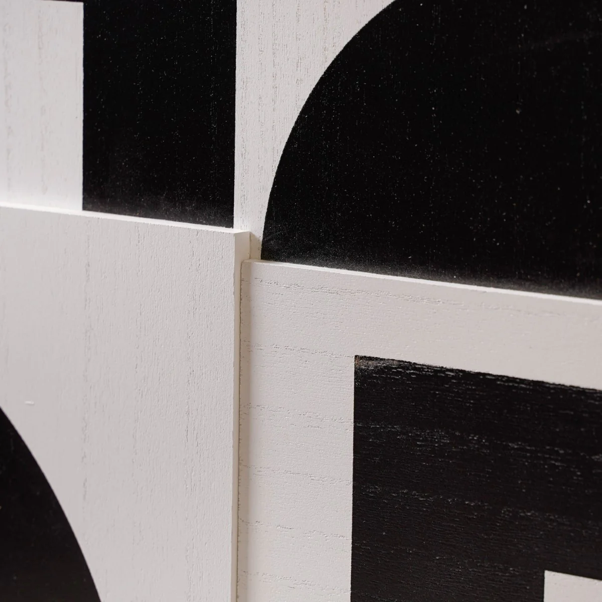 Geometric 3D Abstract Wall Art Black White 31x24 Inch - Image 12