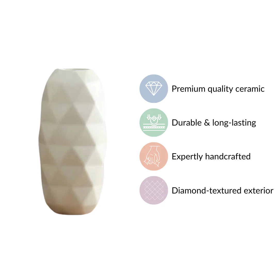 Geometric Decor Vase - Image 4