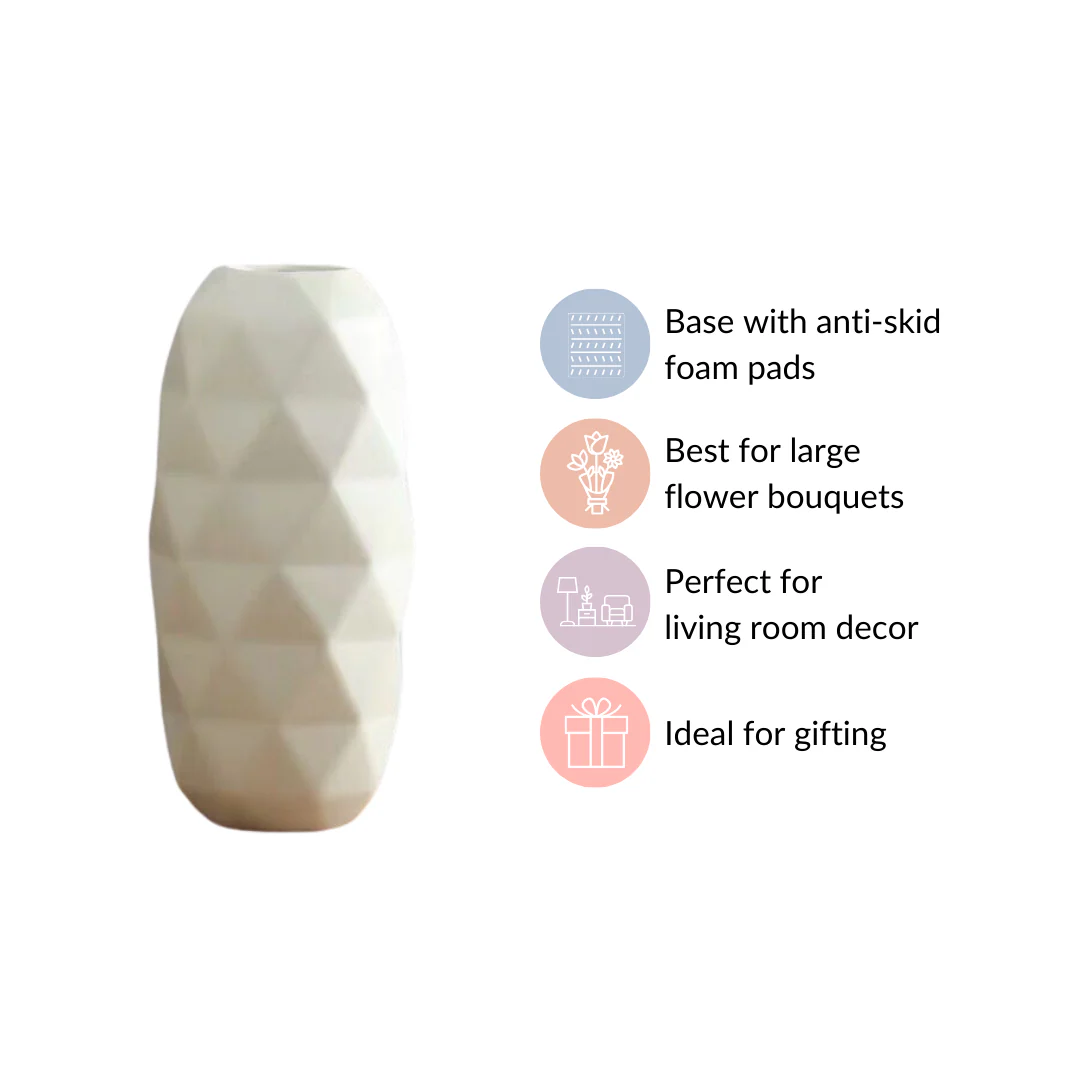Geometric Decor Vase - Image 8