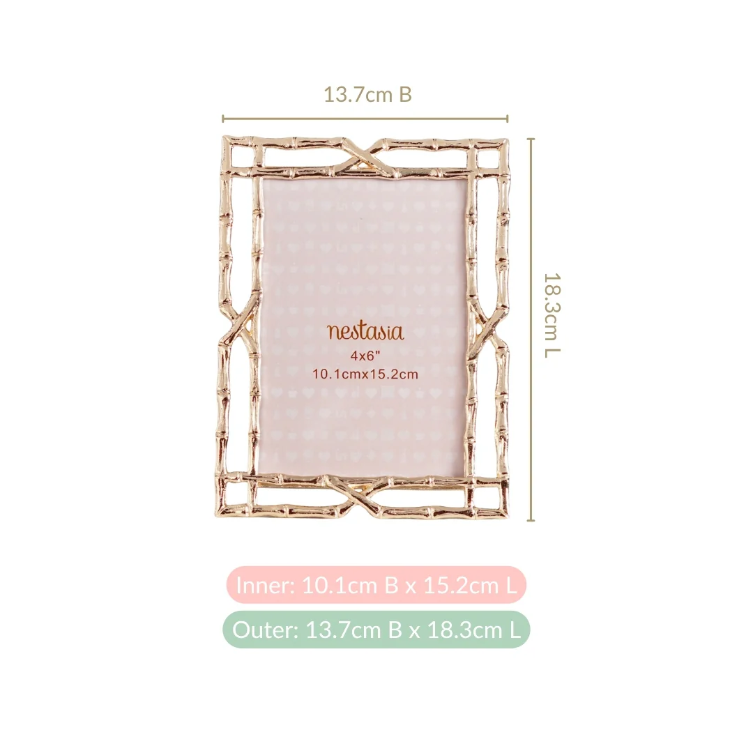 Gilded Gold Picture Frame Small 10x15cm - Image 4