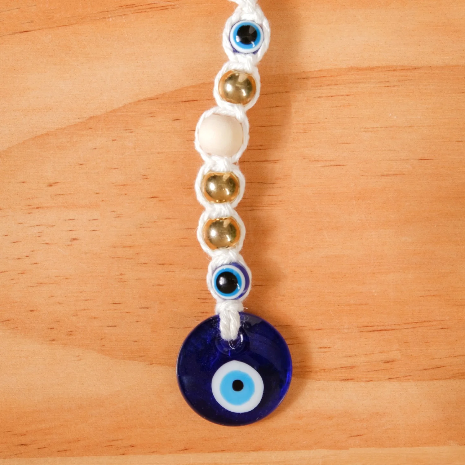 Glam Style Evil Eye Wall Hanging Trinket Set Of 2 - Image 5
