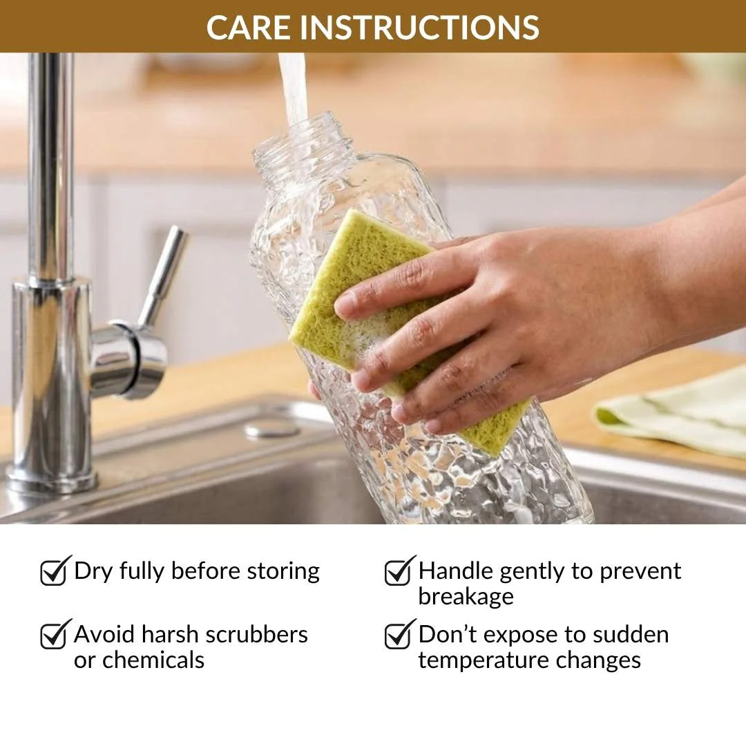 Glass Bottle Set Of 2 720ml - Image 6