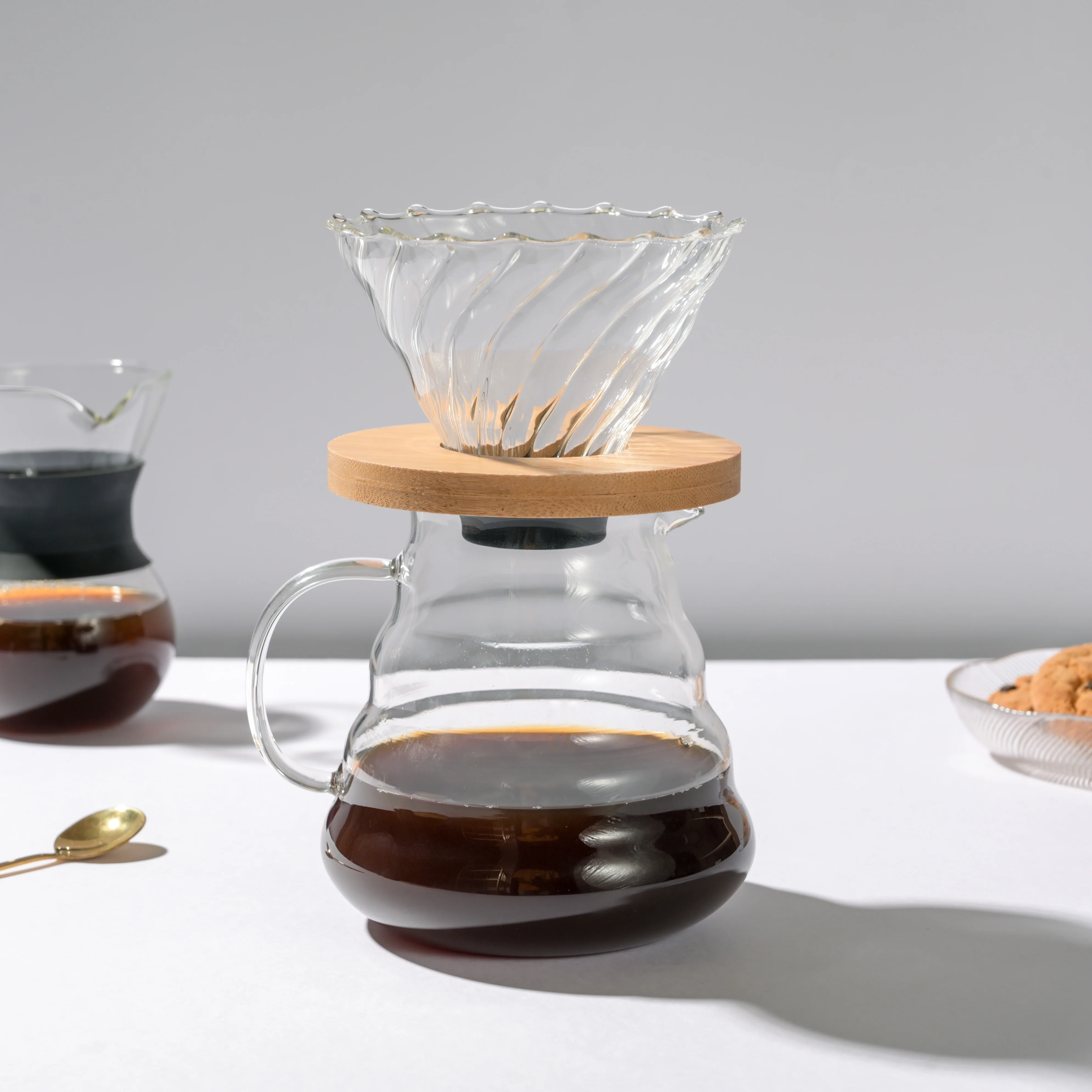 Glass Coffee Dripper Large - Image 8