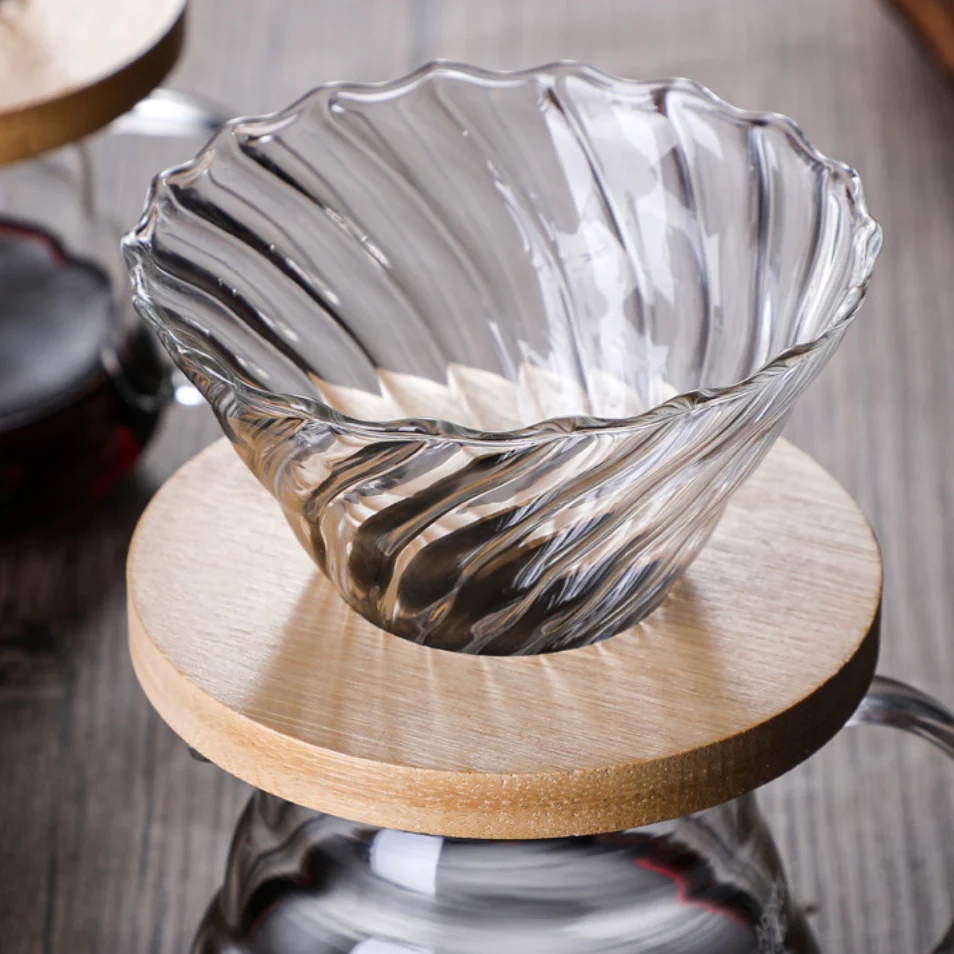 Glass Coffee Pot With Lid Small - Image 7