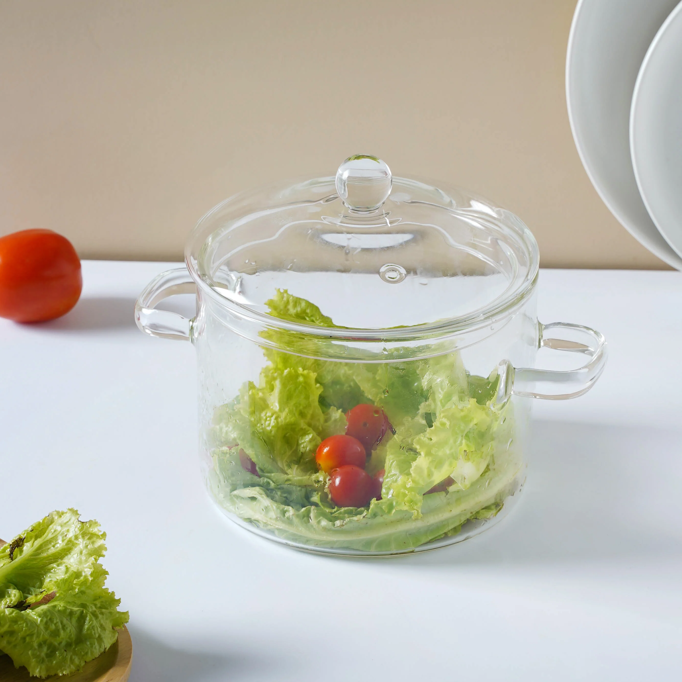 Glass Curry Pot 1500ml - Image 7