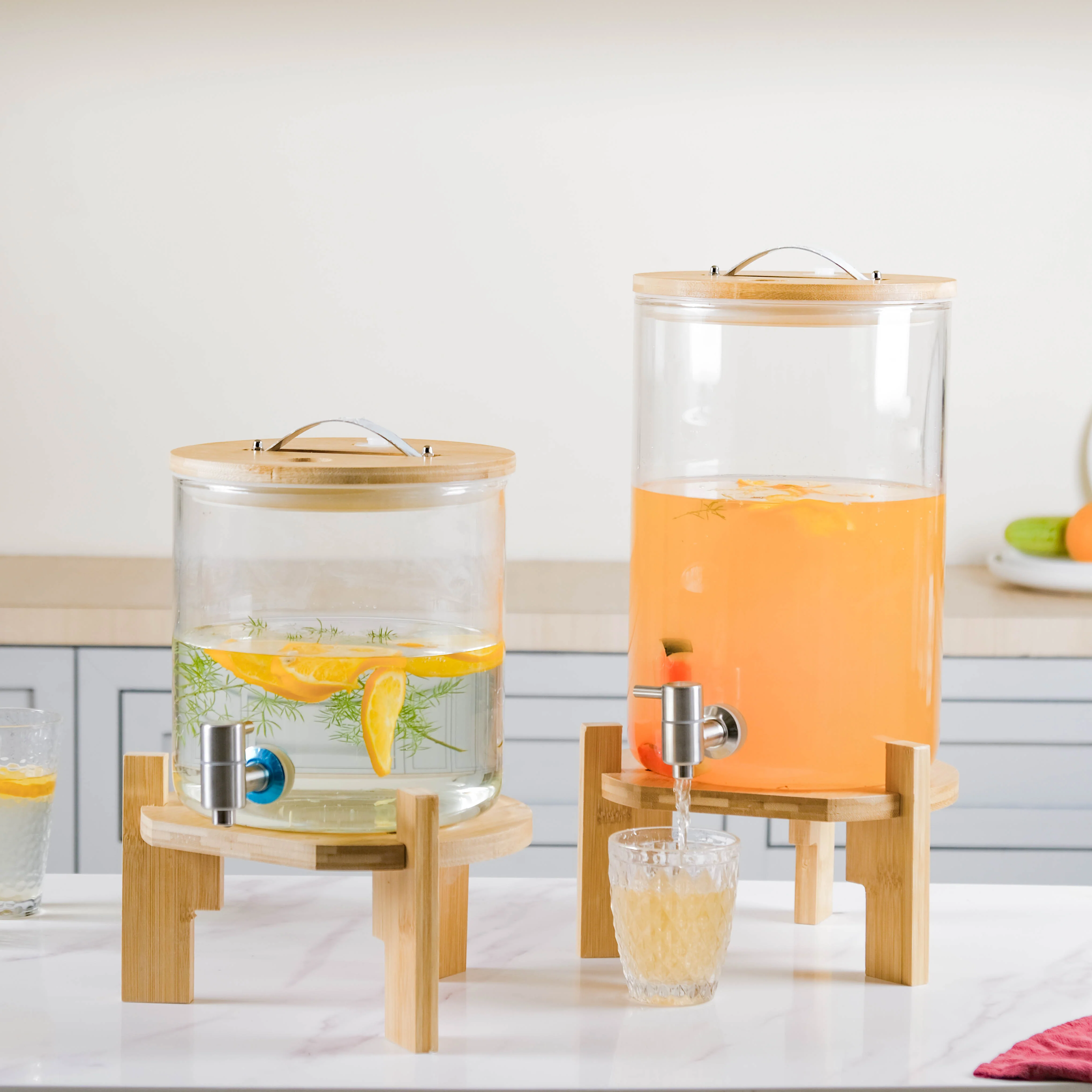 Glass Drink Dispenser - Image 9