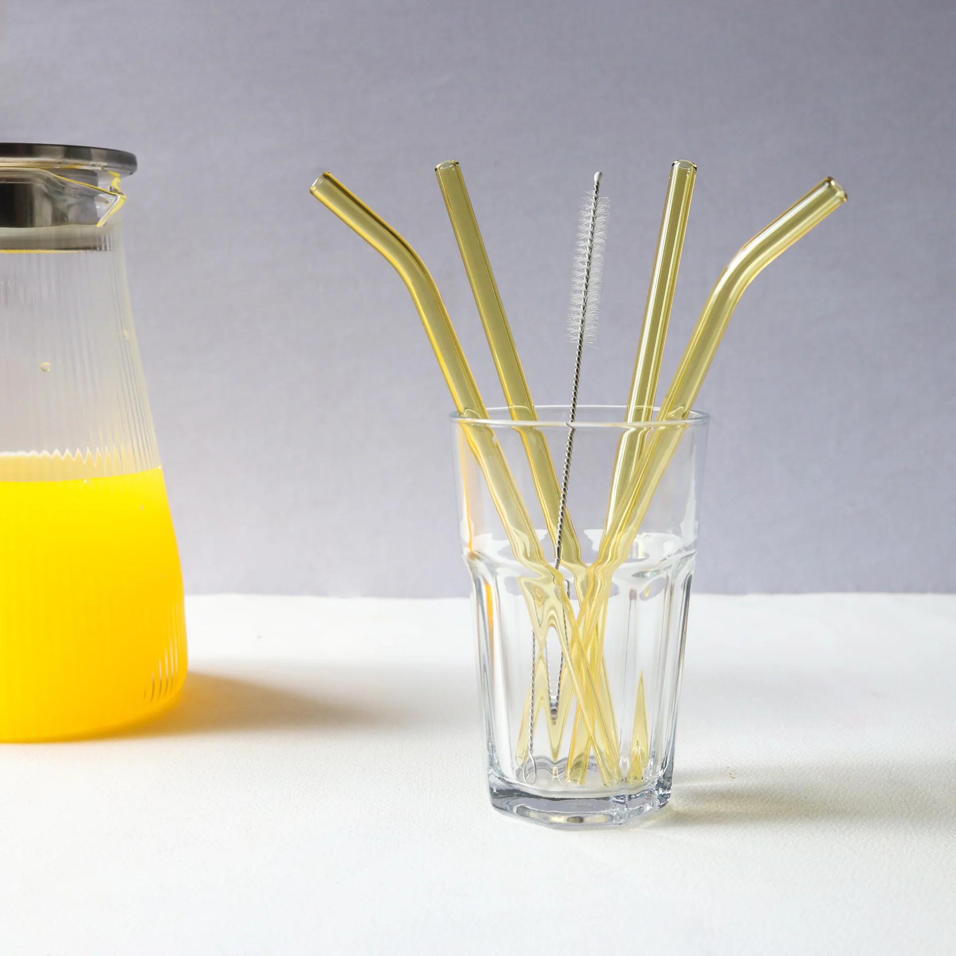 Glass Drinking Straw Set of 4 - Image 8
