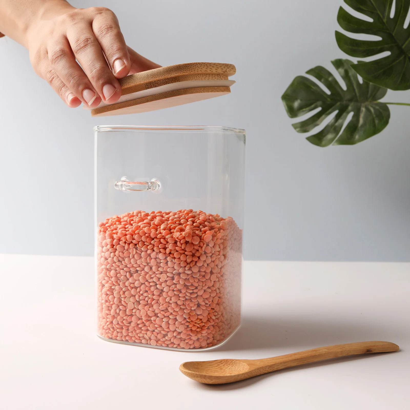Glass Jar With Seal - Medium - Image 3