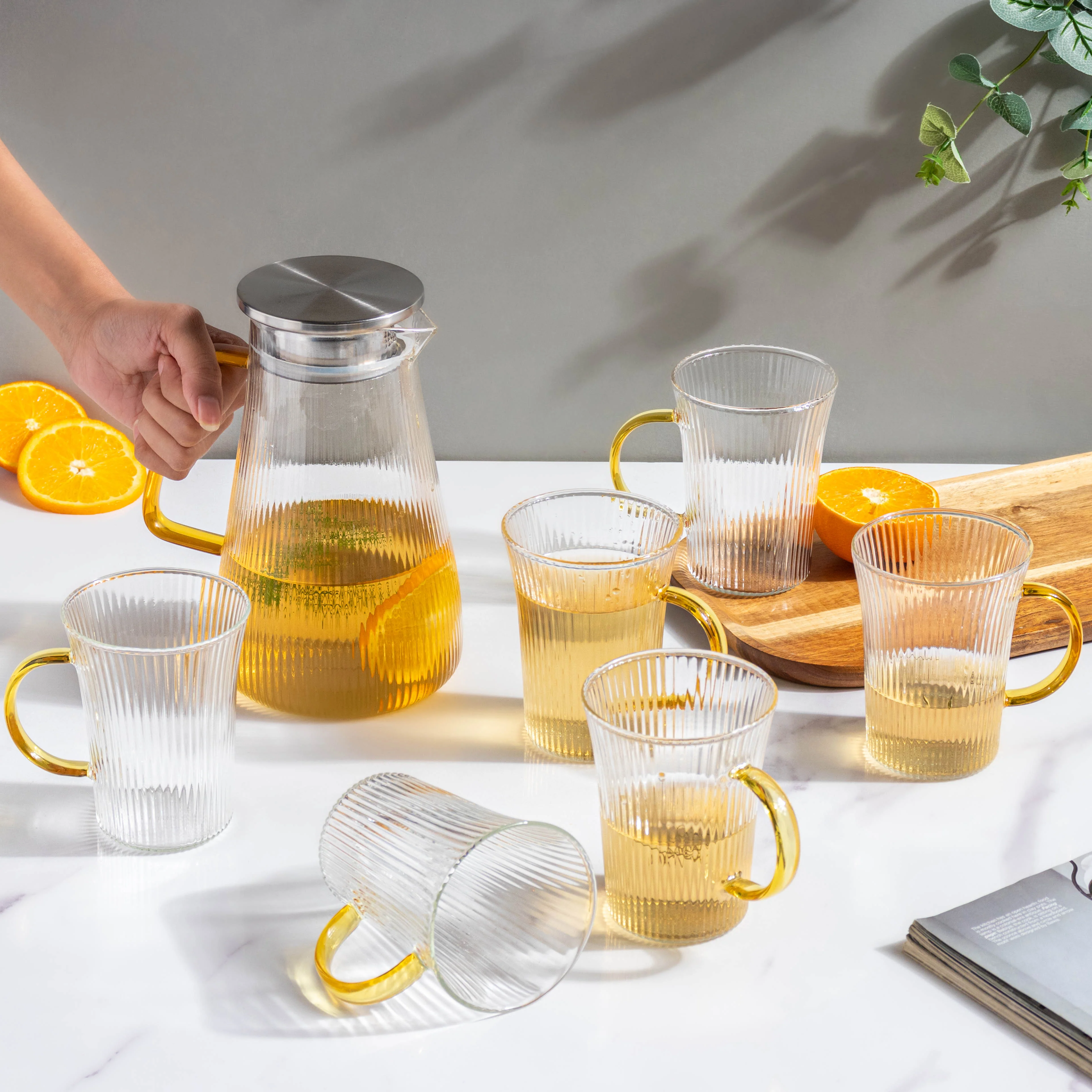 Glass Lemonade Set Of 6 - Image 4