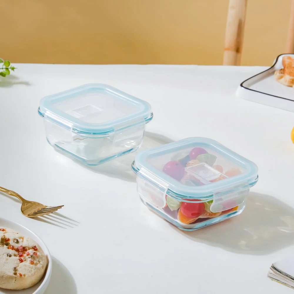 Glass Lunch Box Small Set Of 2 250ml - Image 9