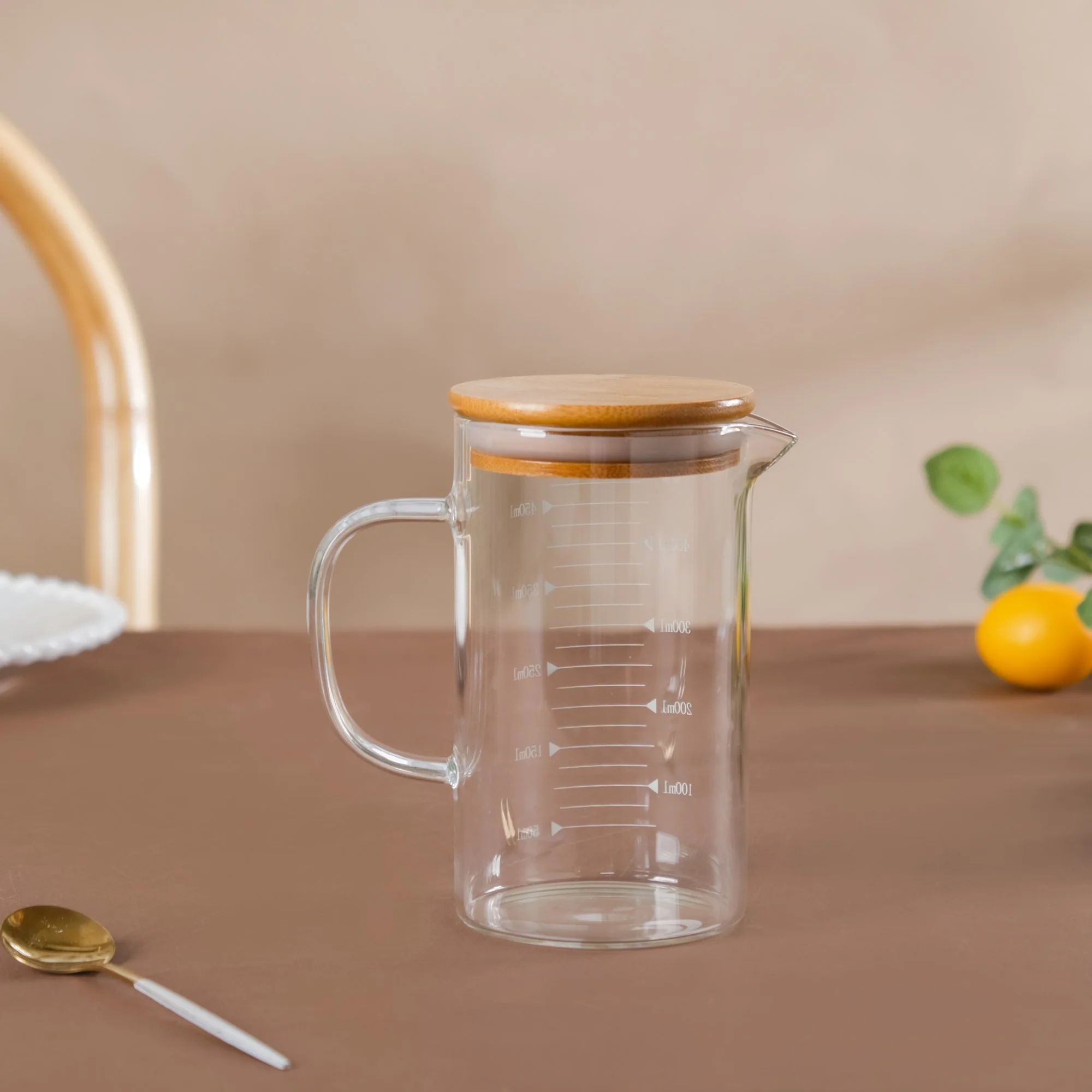 Glass Mug with Lid - Big - Image 6