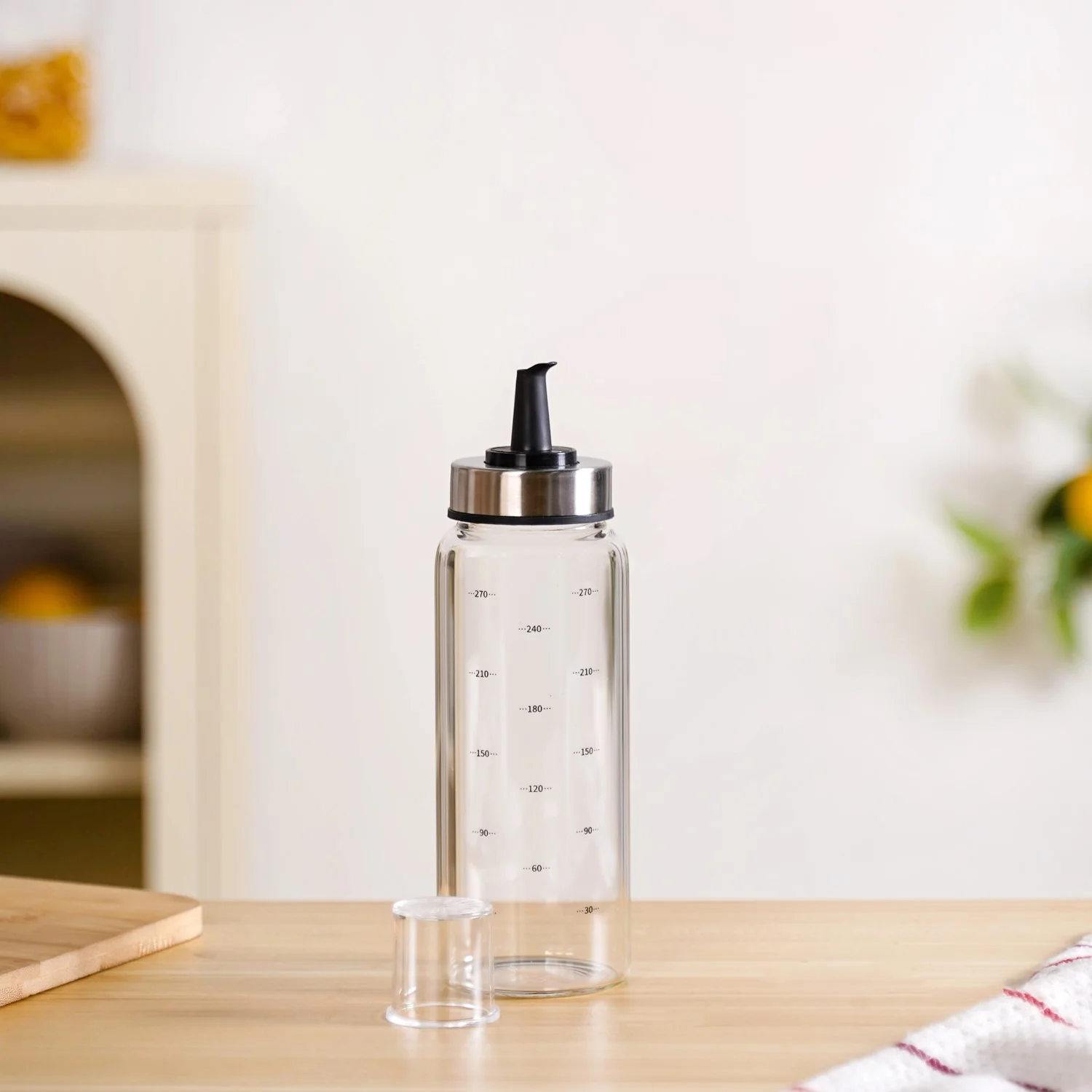 Glass Oil And Vinegar Dispenser Bottle Set of 2 300ml - Image 11
