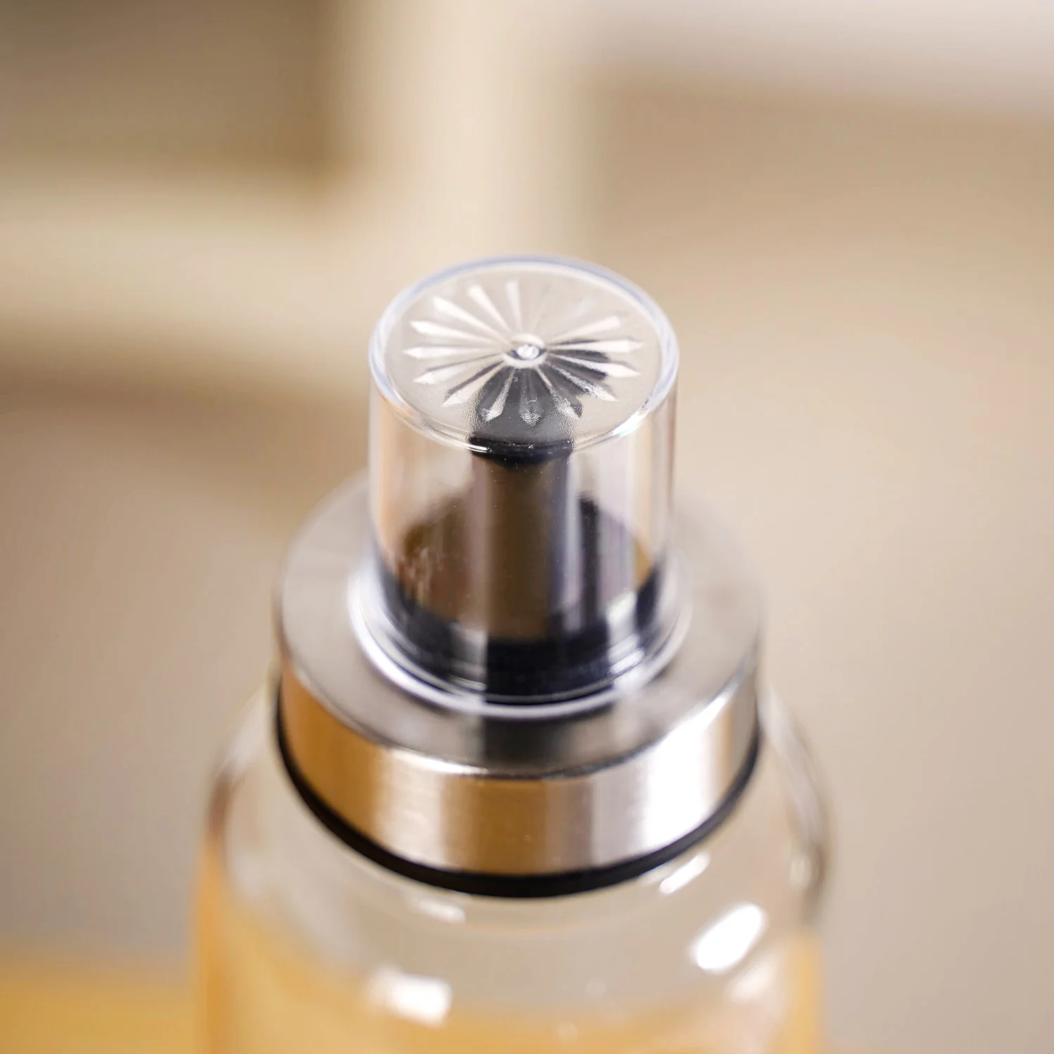 Glass Oil And Vinegar Dispenser Bottle Set of 2 300ml - Image 6