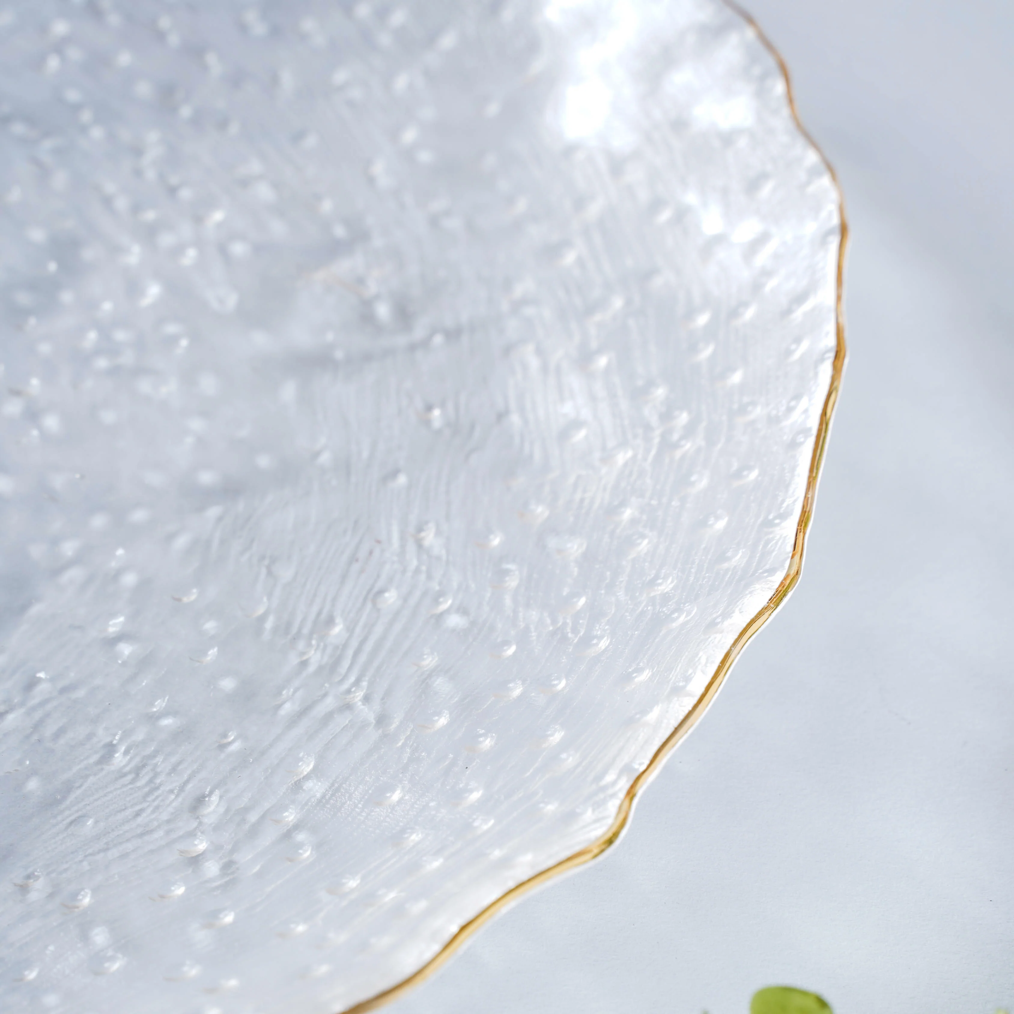 Glass Plate and Bowl Set of 3 - Image 6