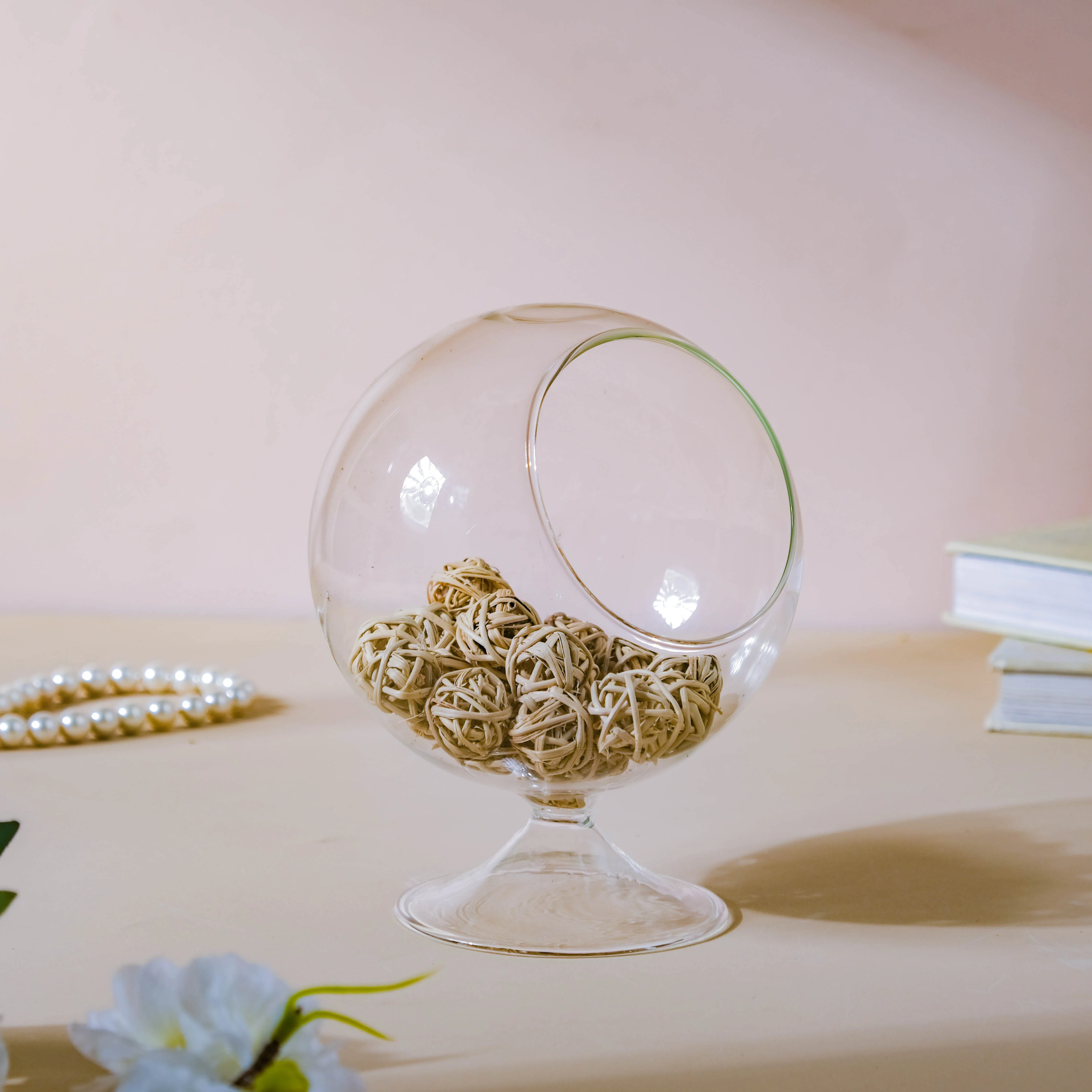 Glass Potpourri Bowl - Image 2