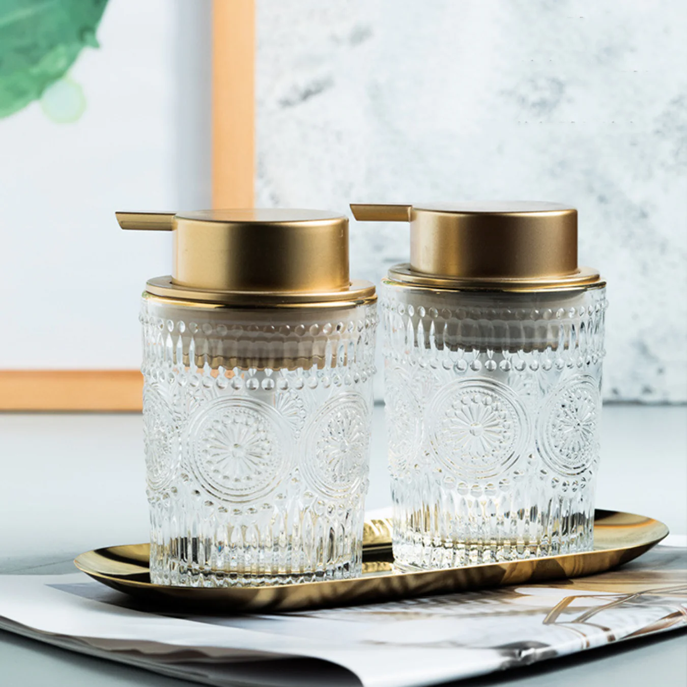 Glass Pump Bottle - Image 10