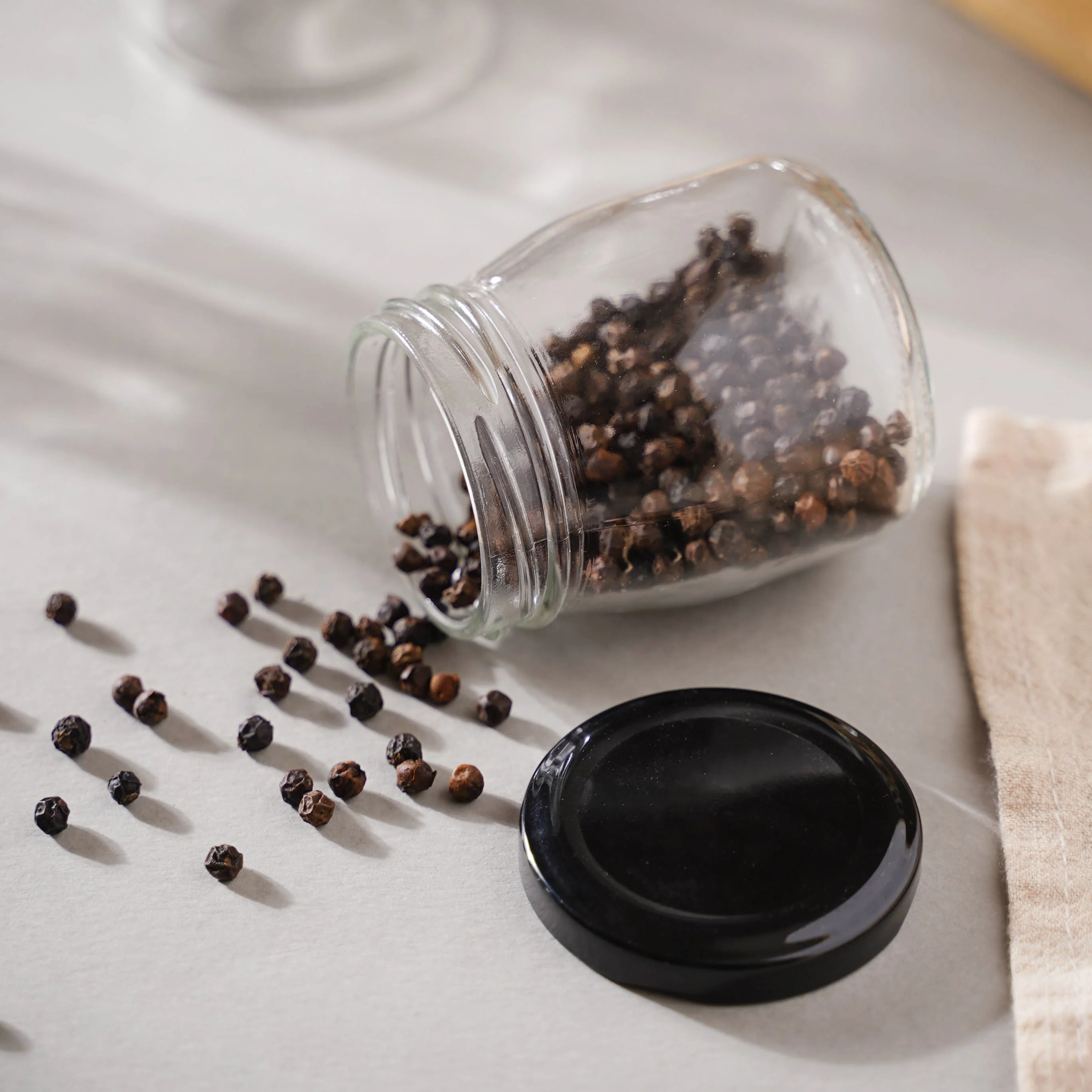 Glass Storage Container with Lid Set of 6 - Image 5