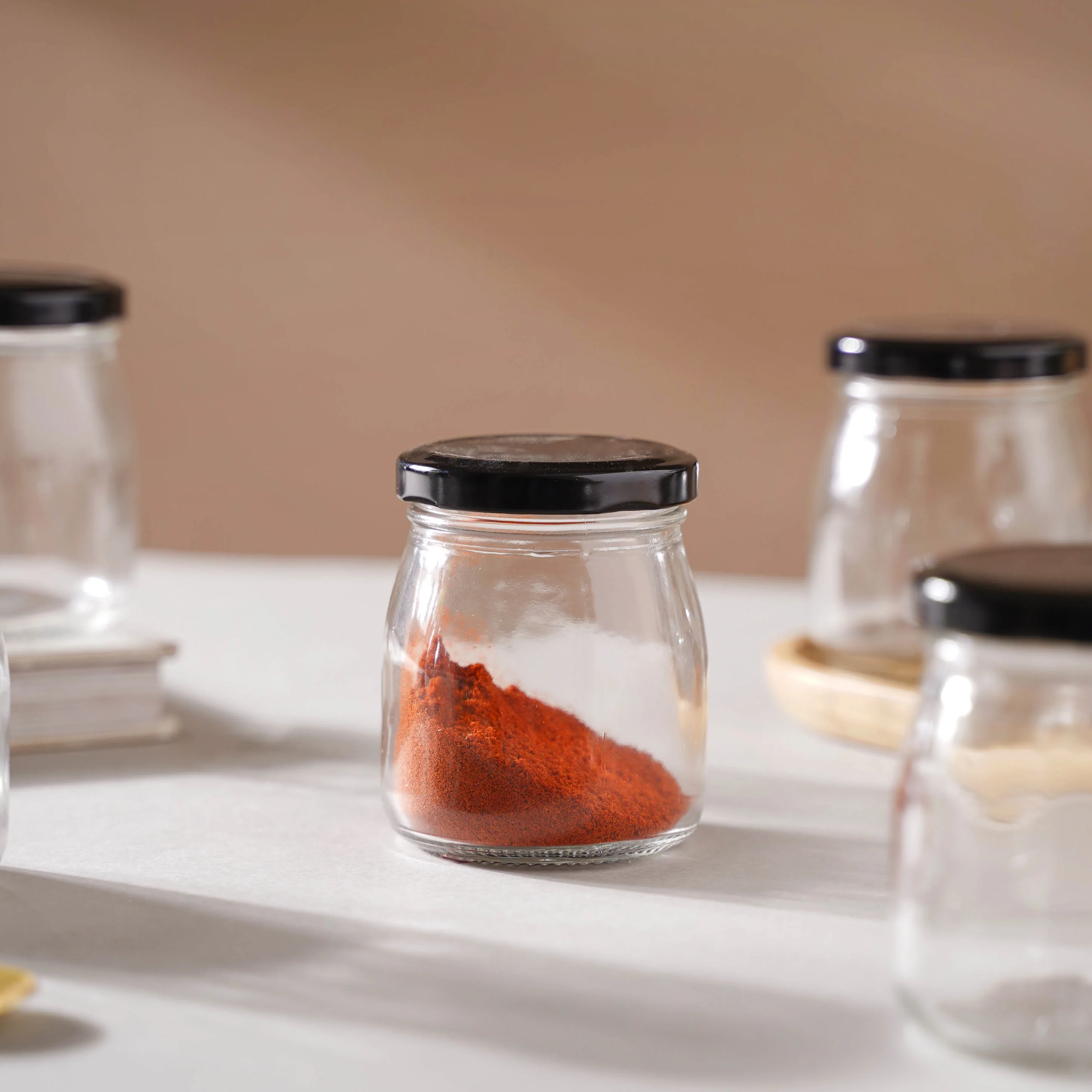 Glass Storage Container with Lid Set of 6 - Image 8