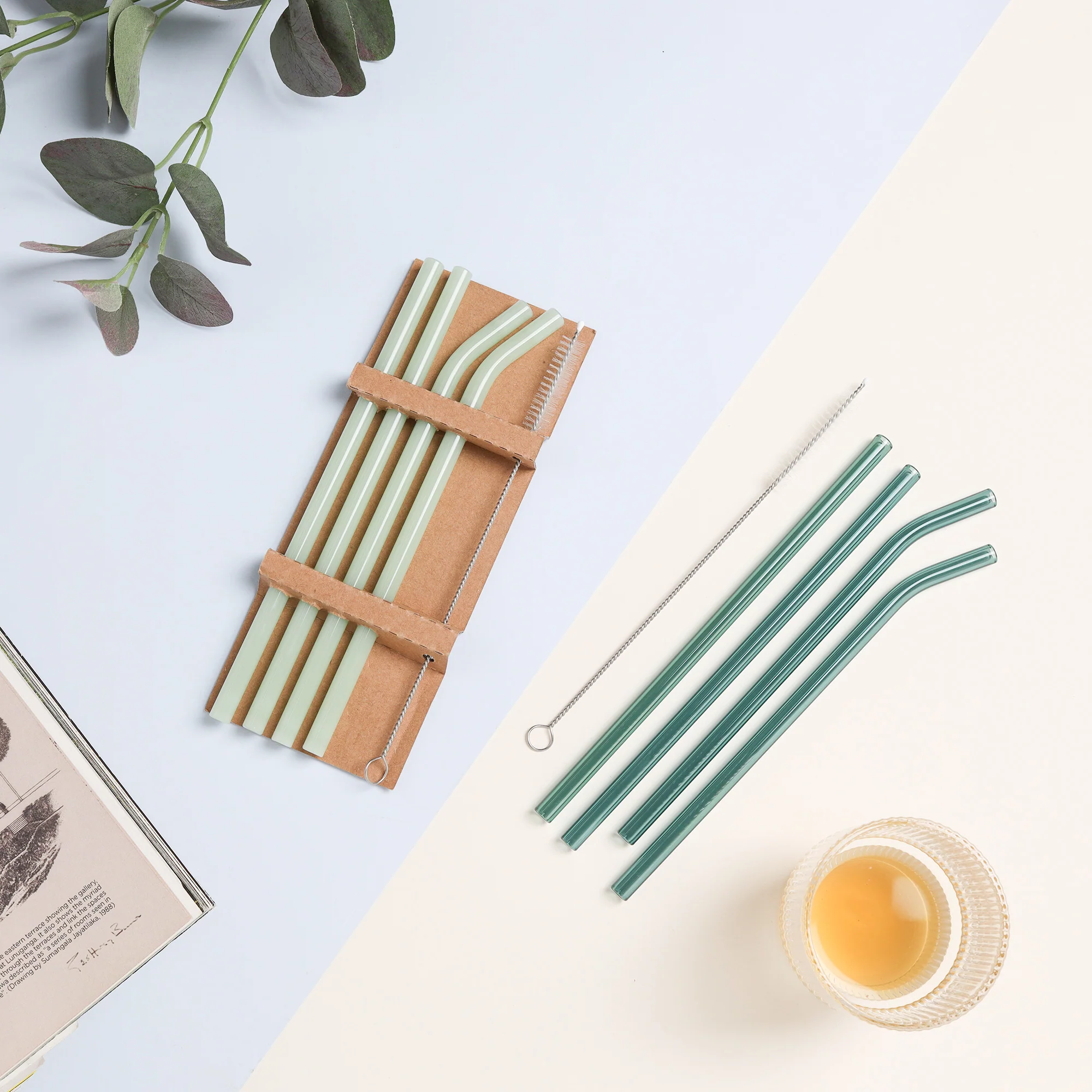 Glass Straw Set of 4 - Image 2