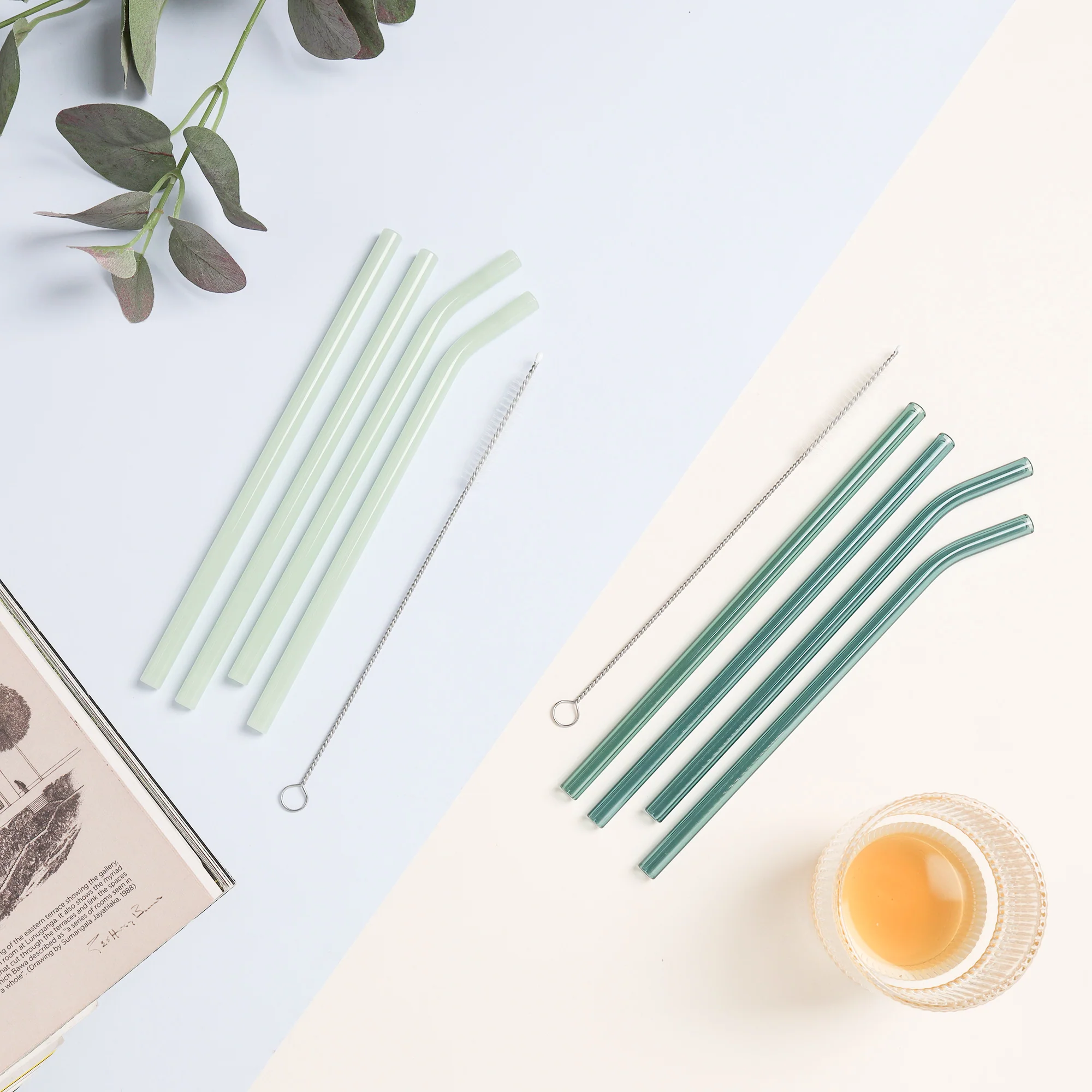 Glass Straw Set of 4 - Image 3