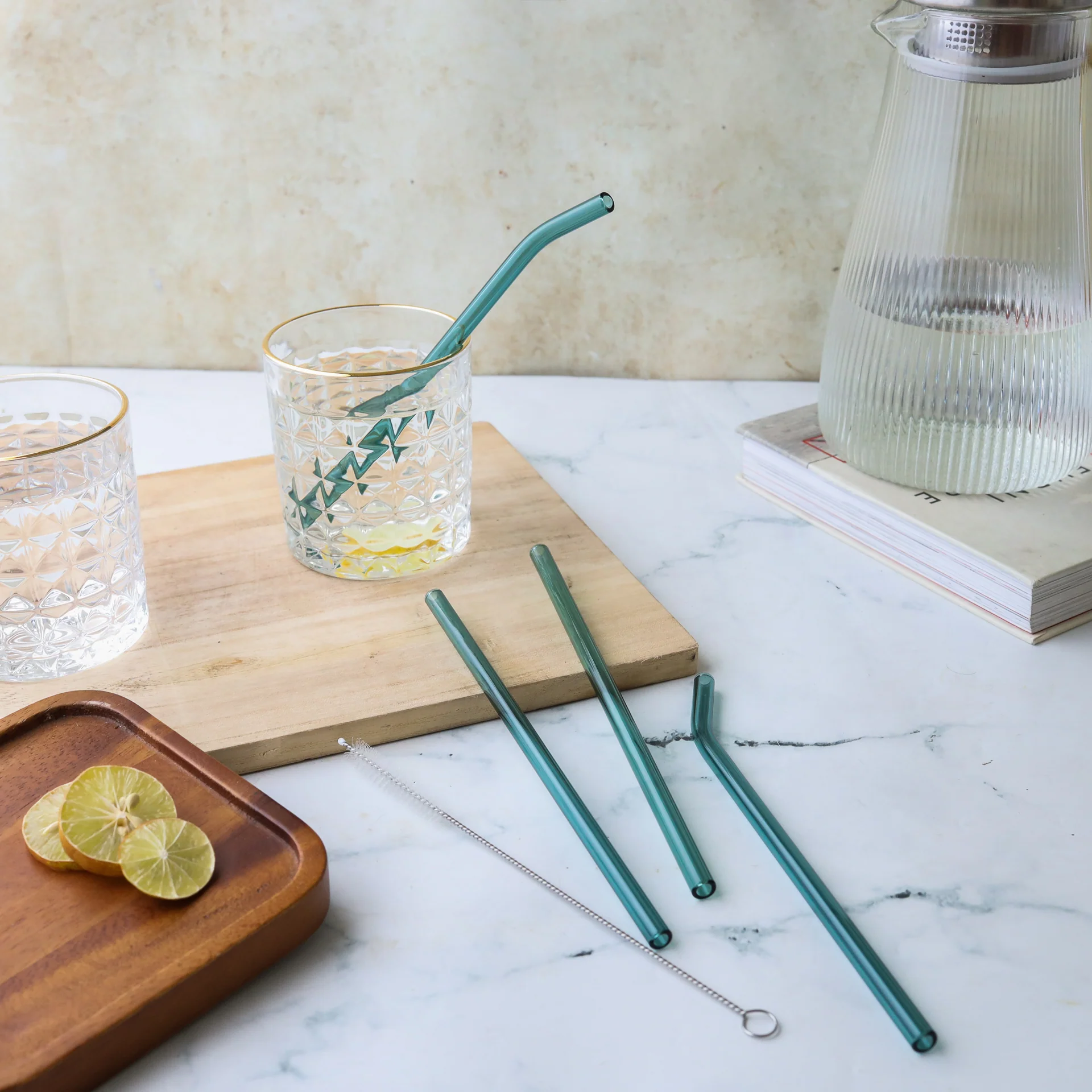Glass Straw Set of 4 - Image 8