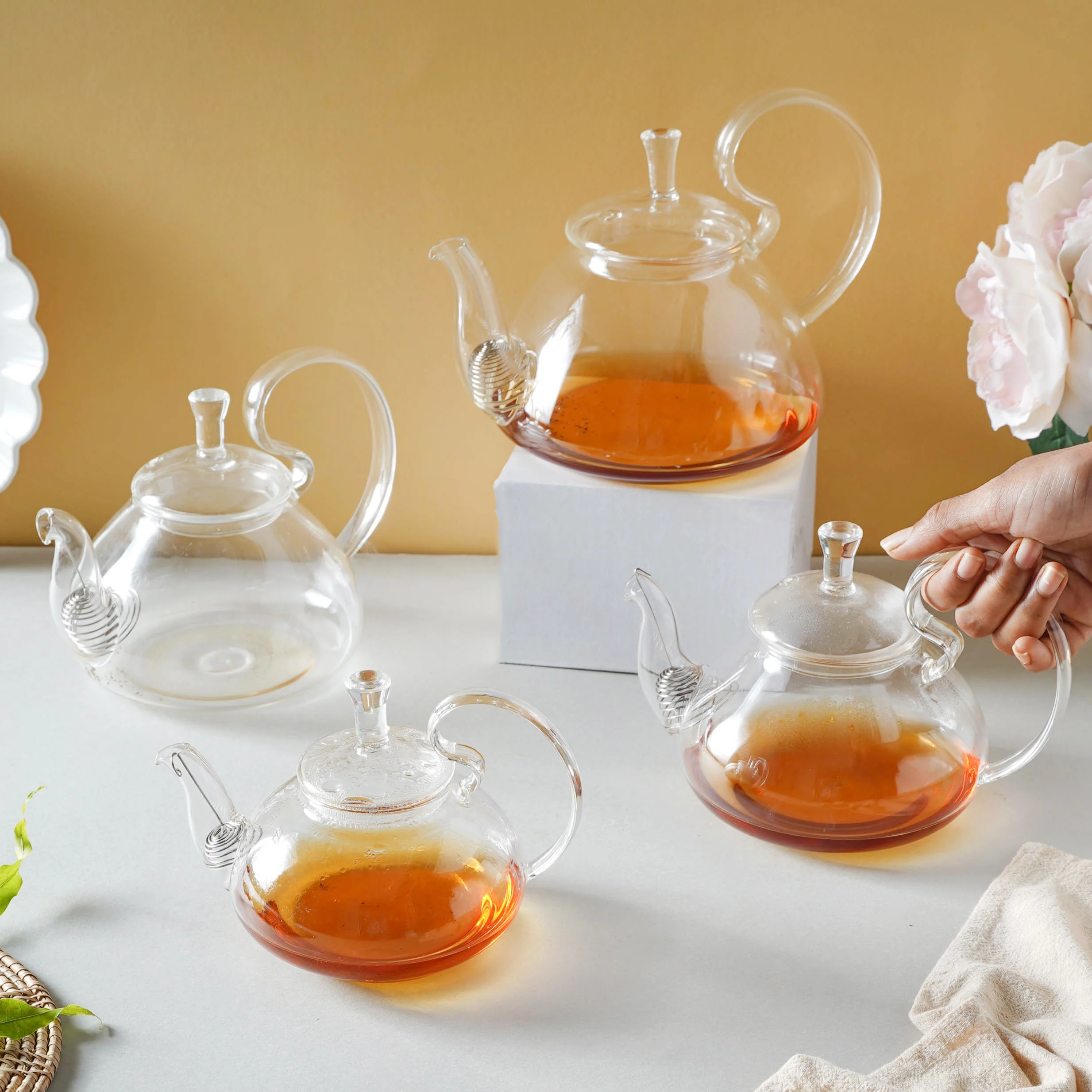 Glass Tea Kettle - Large - Image 10