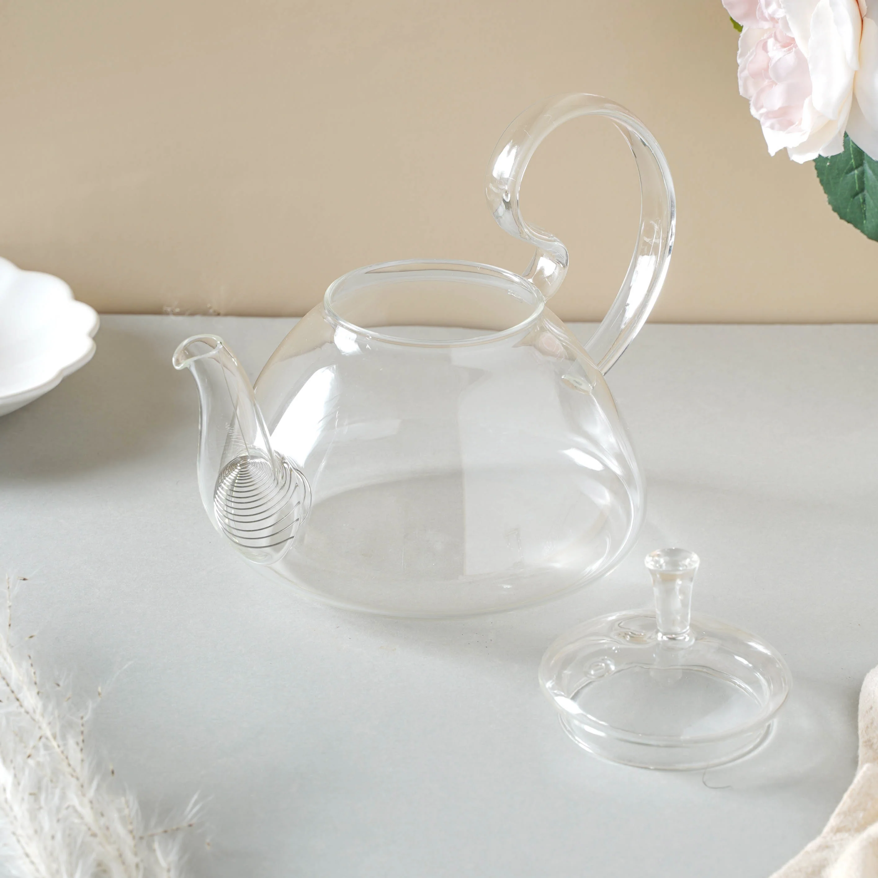 Glass Tea Kettle - Large - Image 8