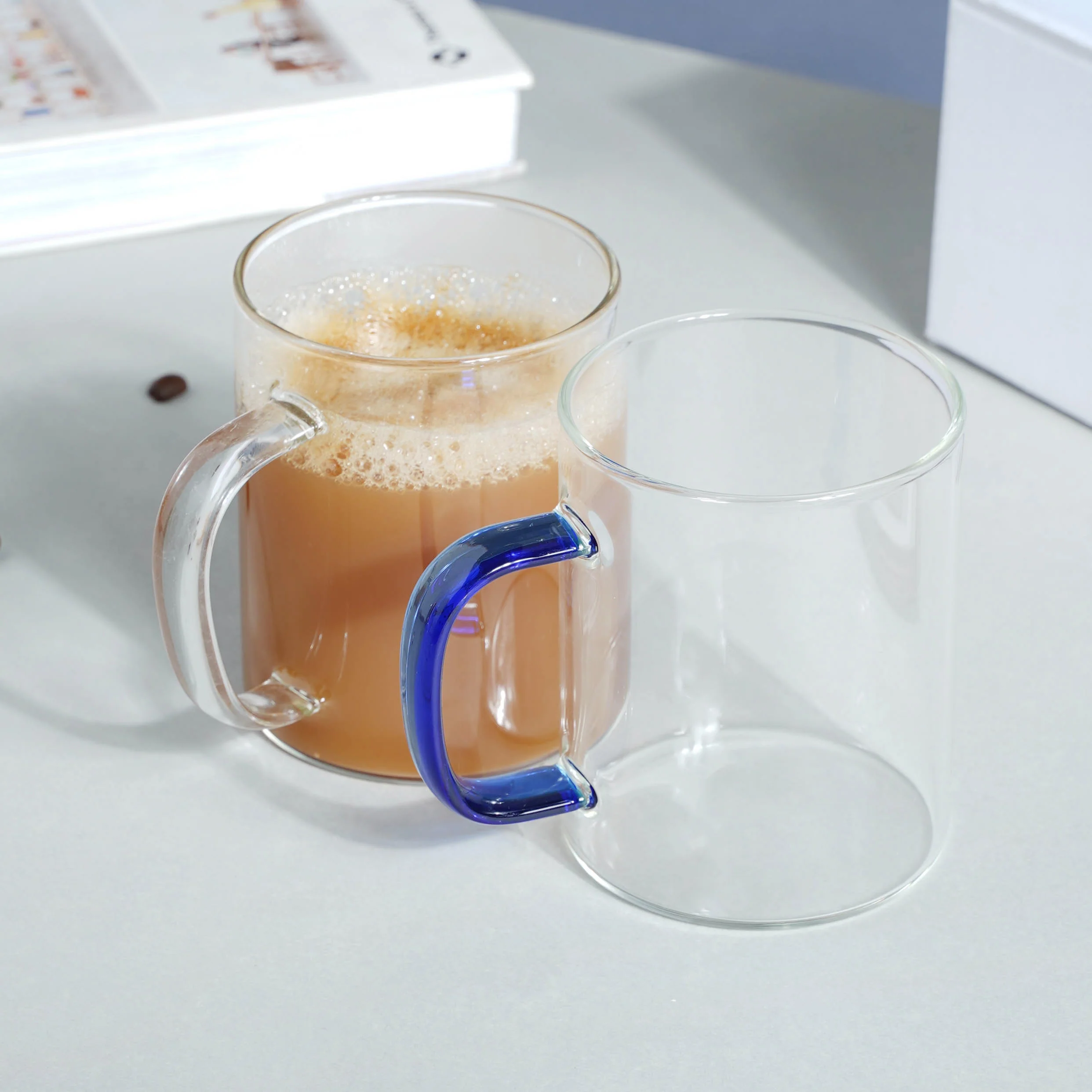 Glass Tea Mug Set of 2 - Image 9