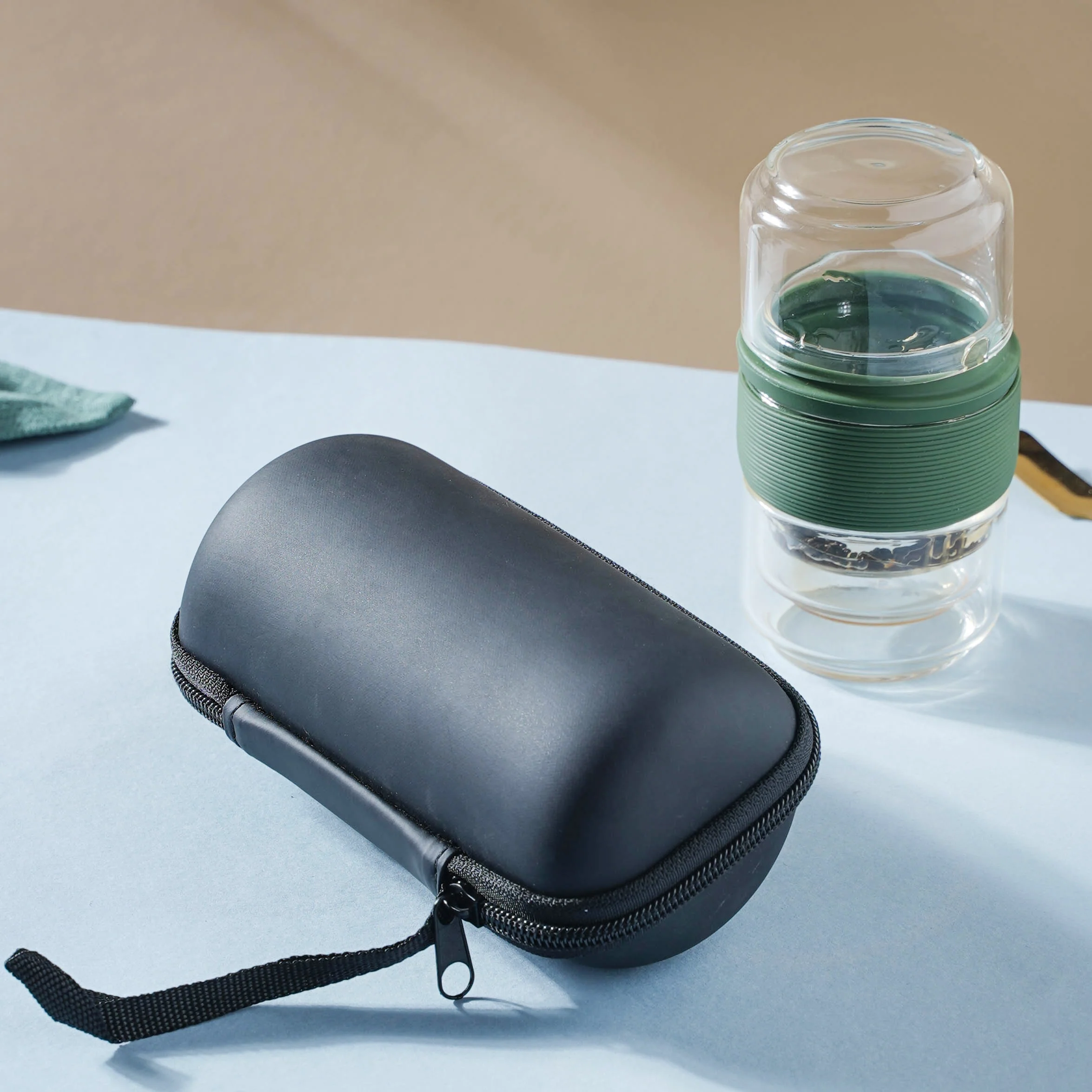 Glass Travel Teapot Set - Image 8