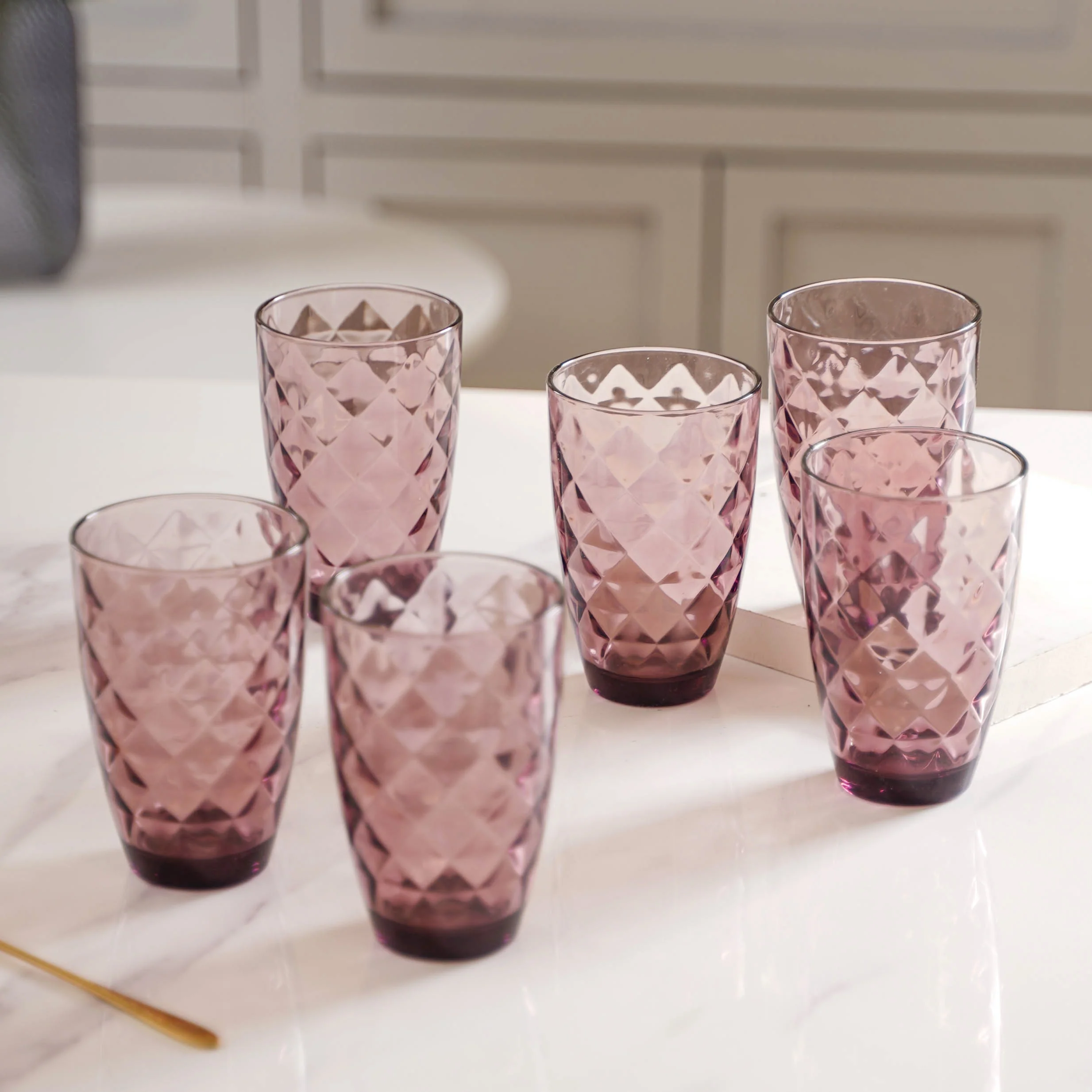 Glass Water Tumbler Set of 6 - Image 12